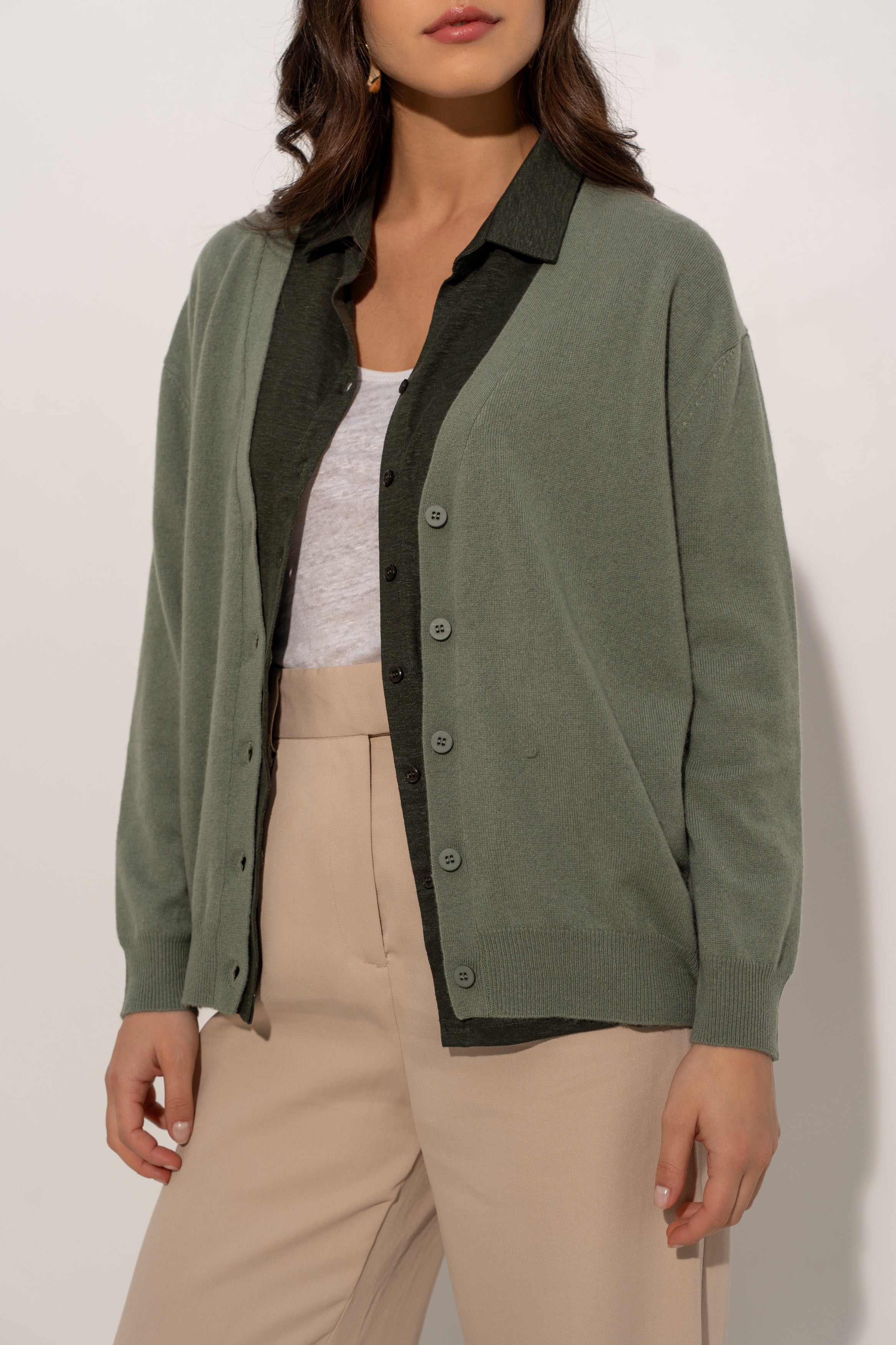 Le Cardigan Cachemire oversize