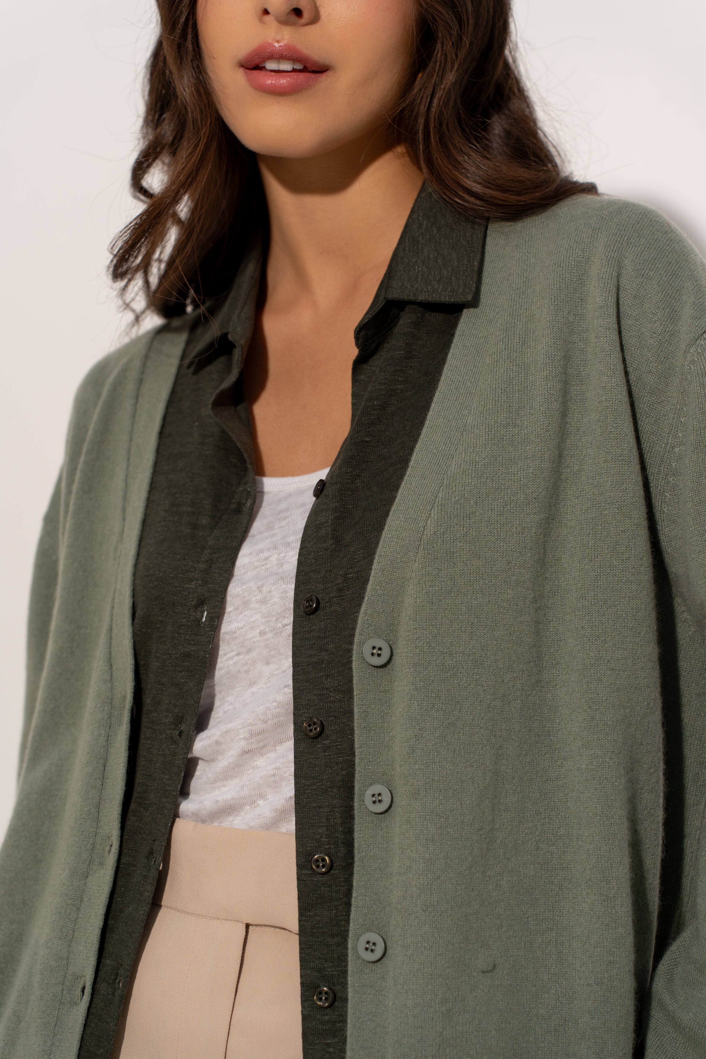 Le Cardigan Cachemire oversize