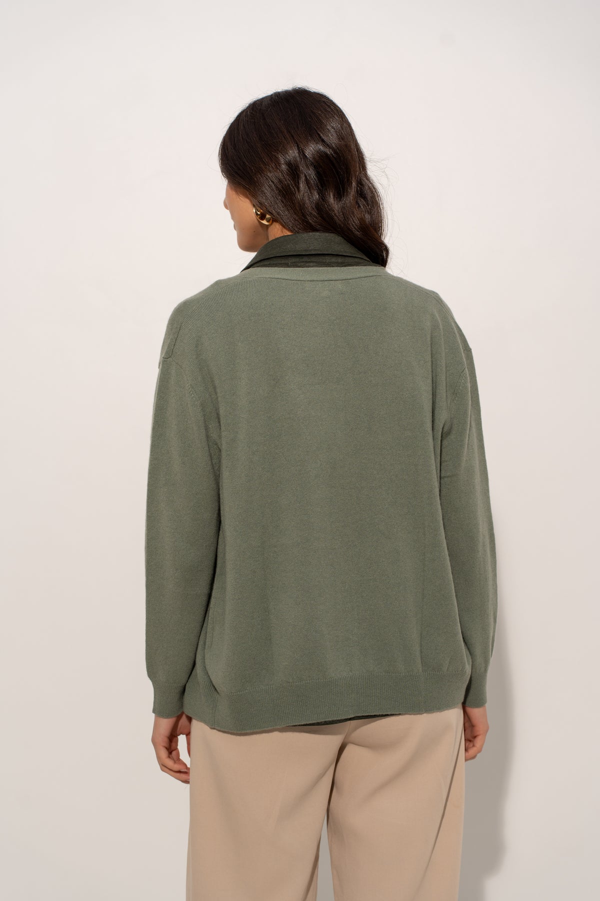 Le Cardigan Cachemire oversize