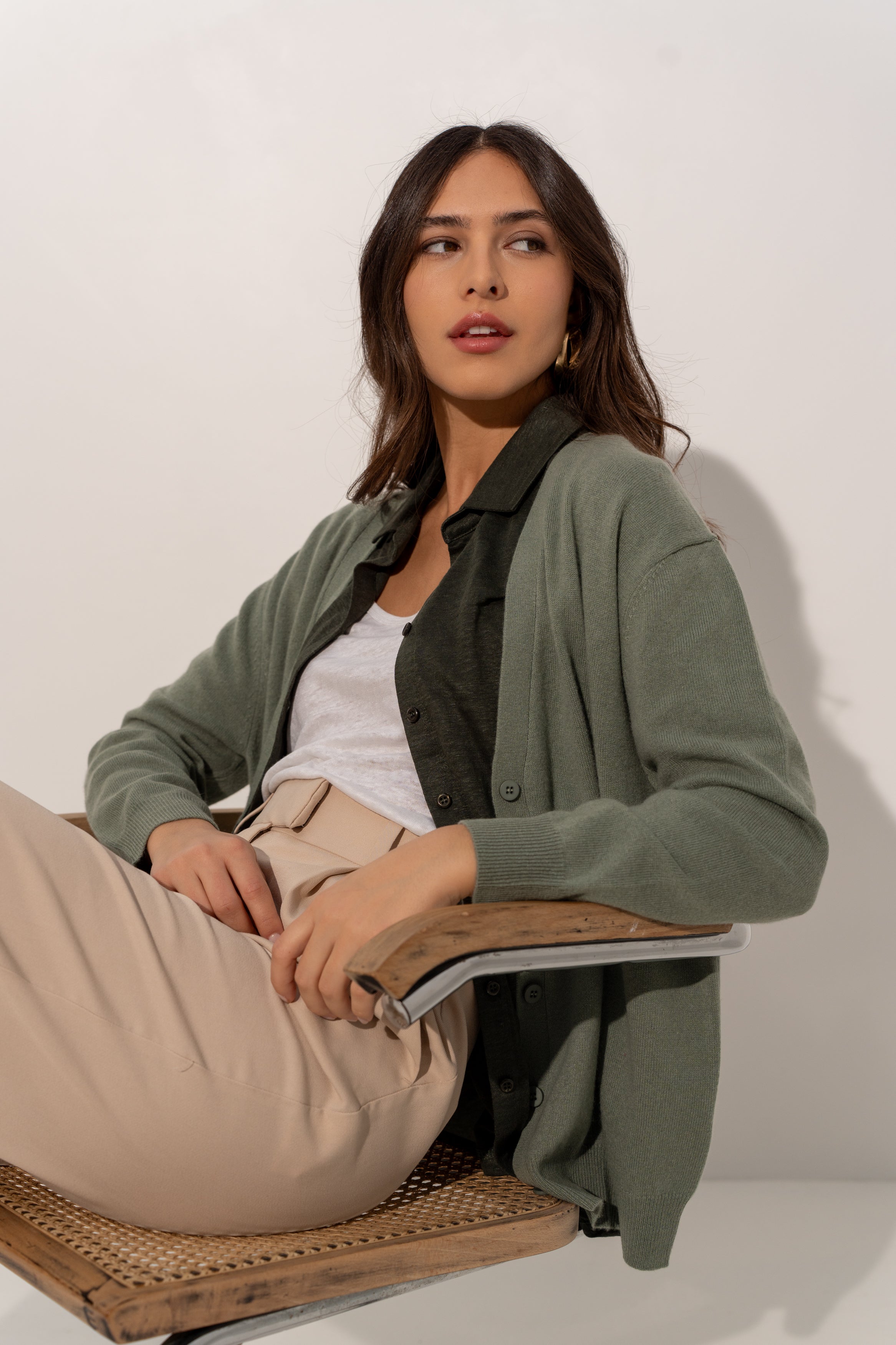 Le Cardigan Cachemire oversize