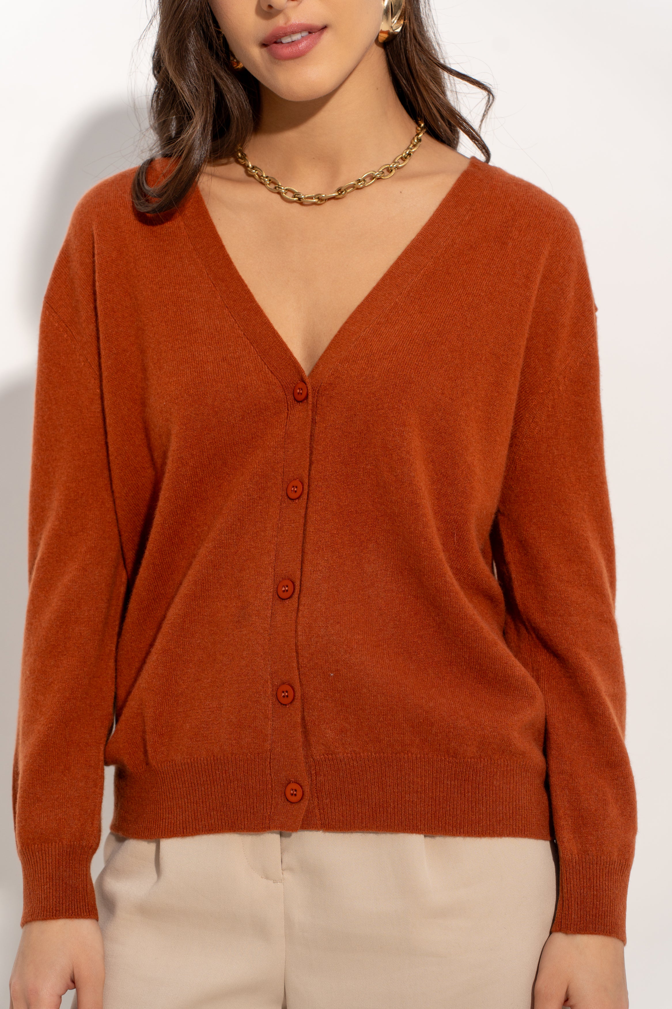 Le Cardigan Cachemire oversize