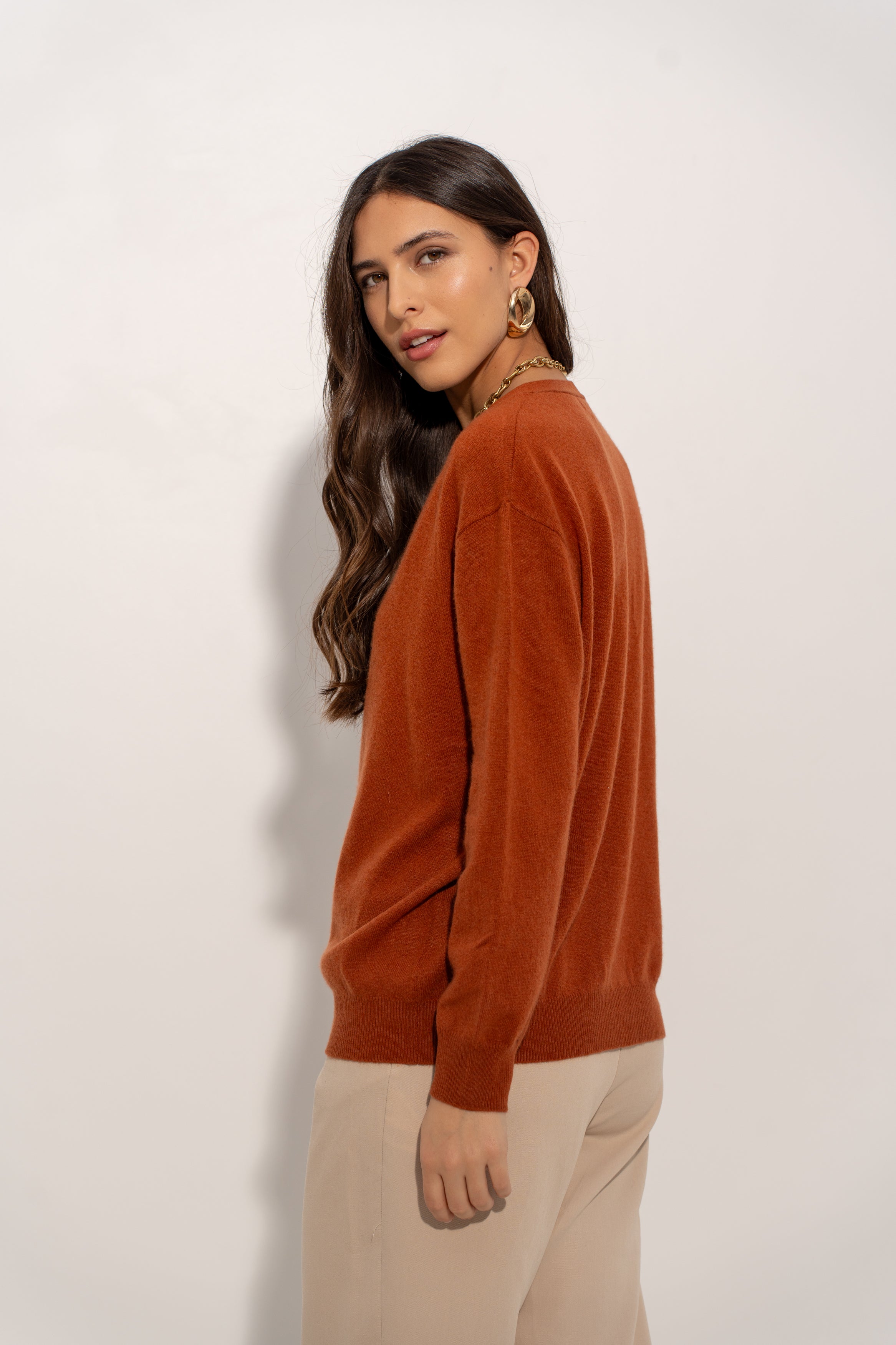 Le Cardigan Cachemire oversize