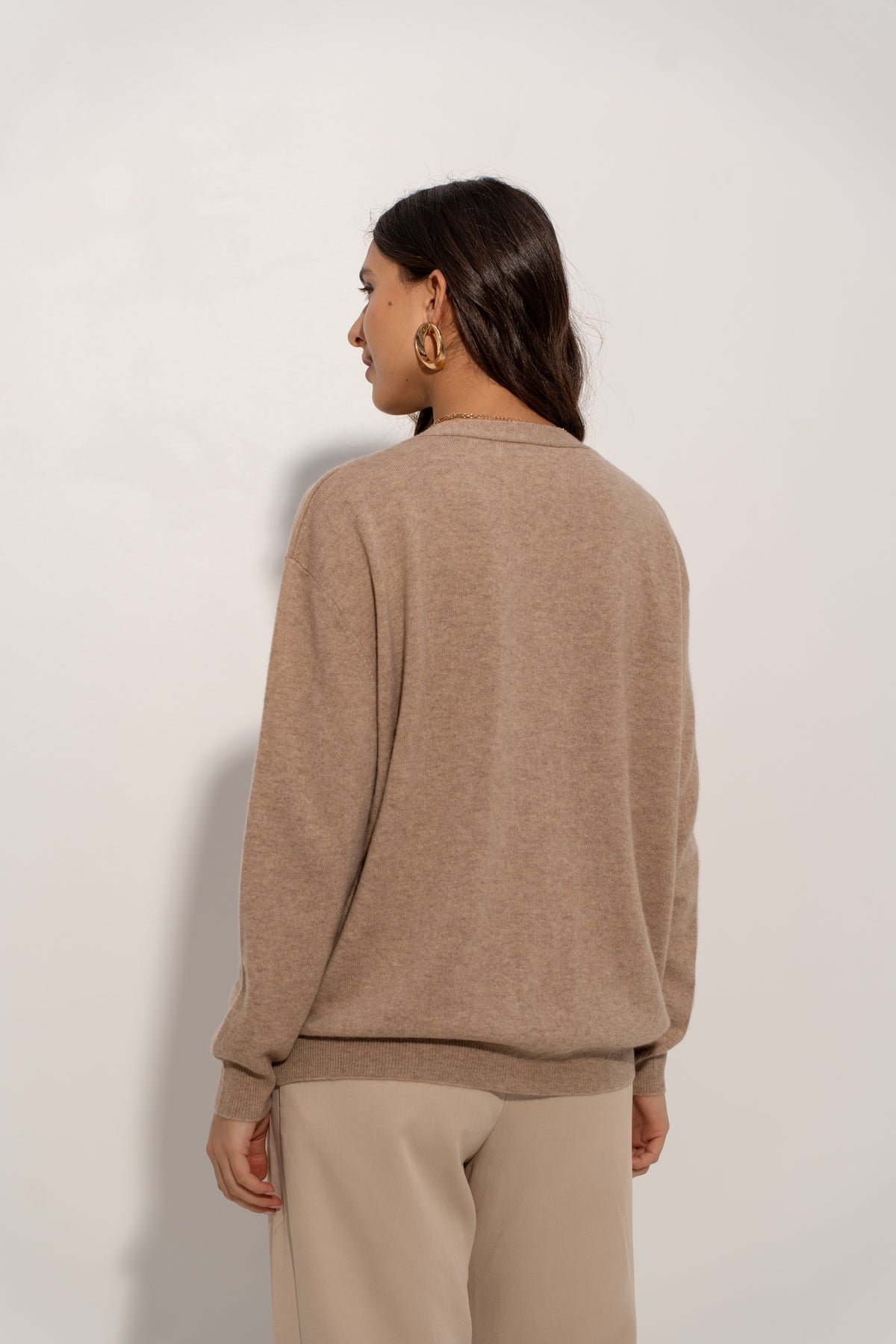 Le Cardigan Cachemire oversize