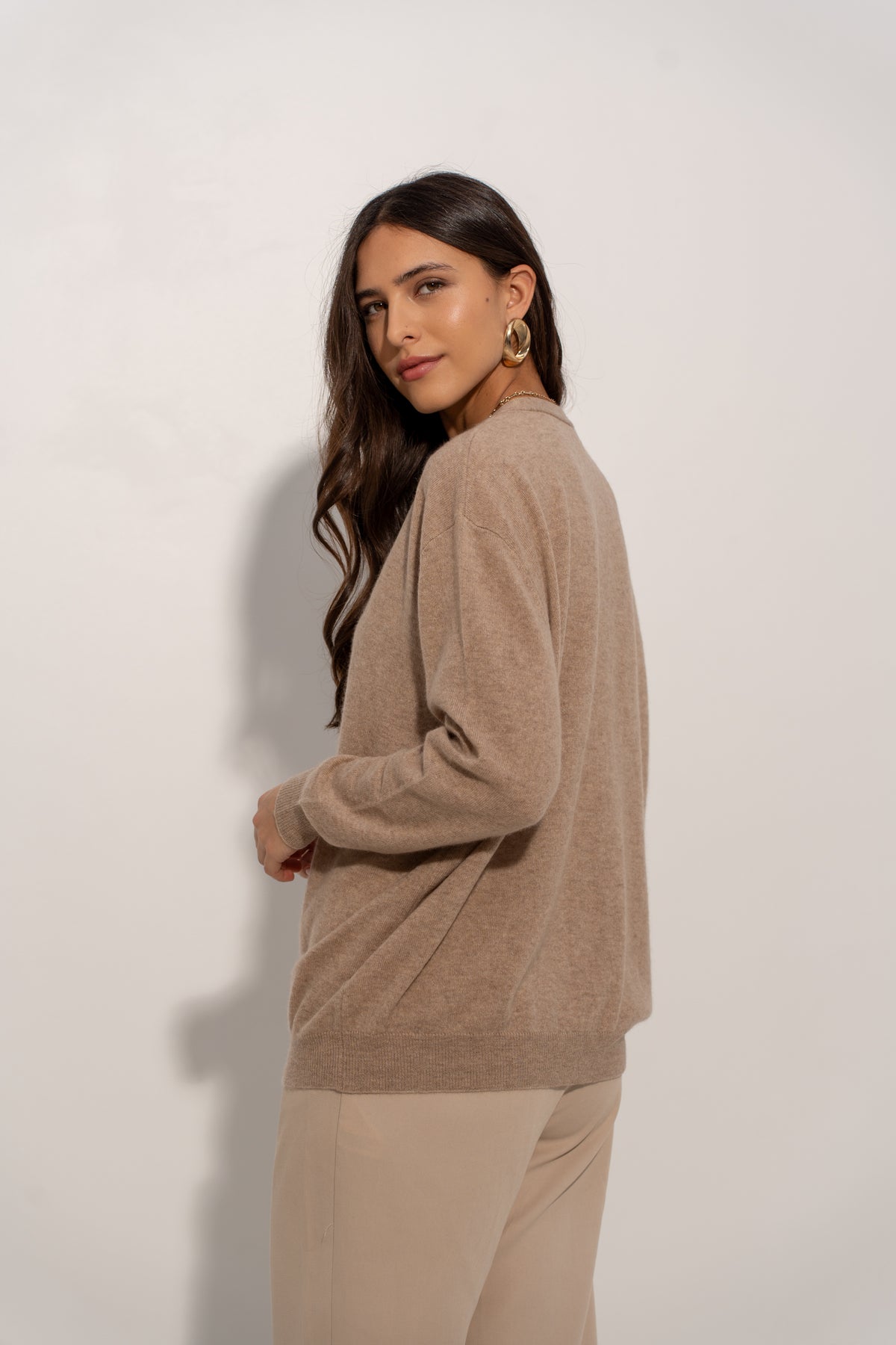 Le Cardigan Cachemire oversize