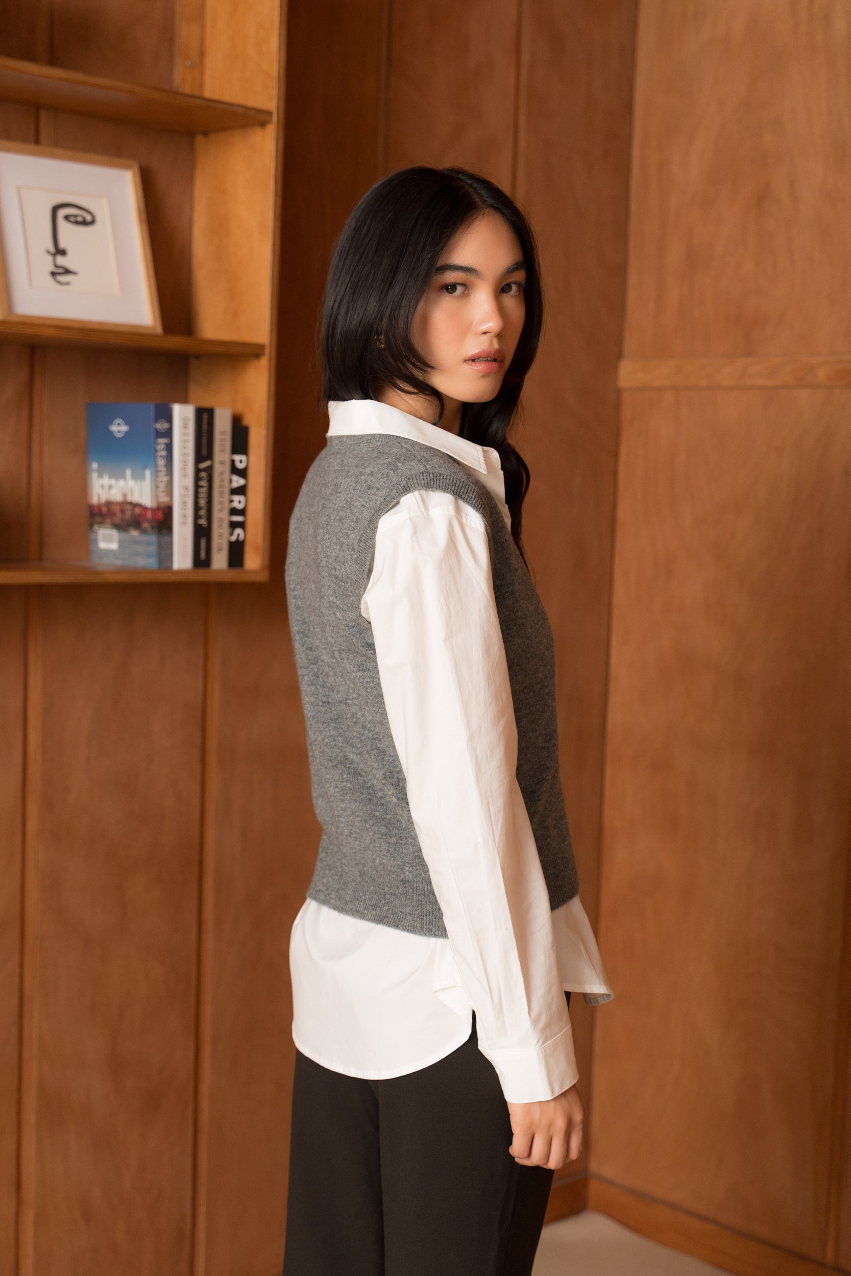 Le Pull Cachemire — Sans Manches