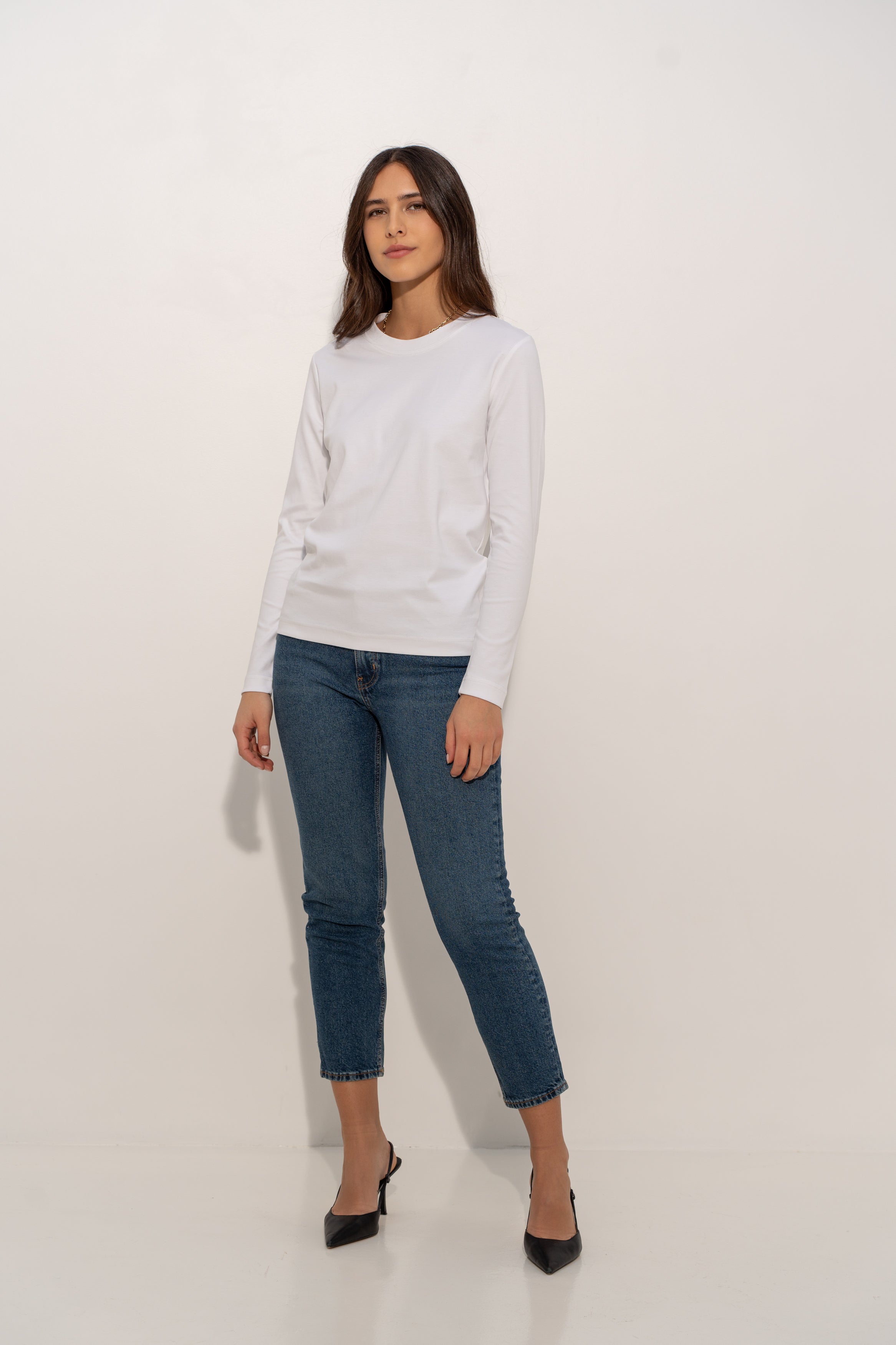 T-shirt 100% coton premium manches longues