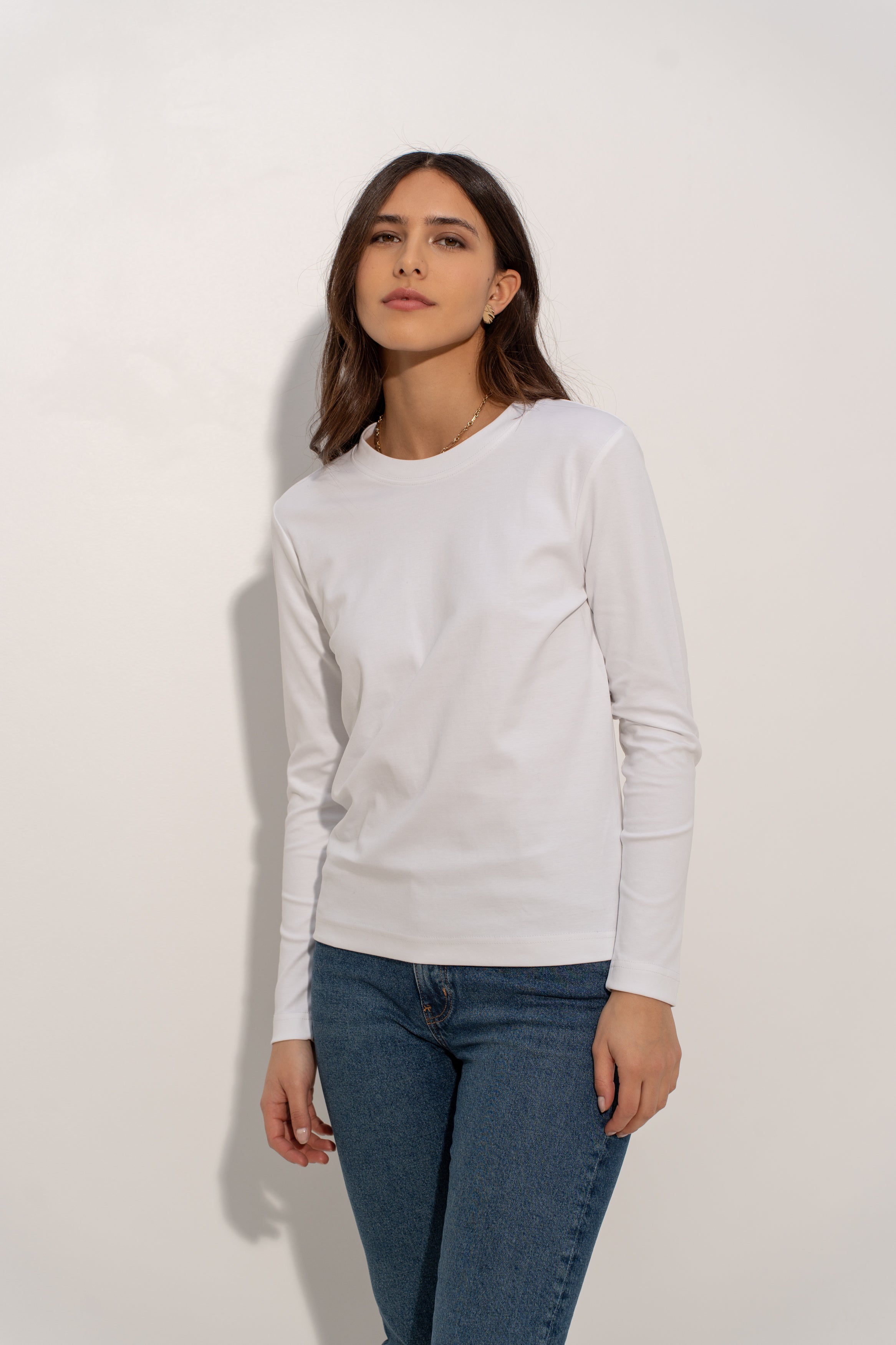 T-shirt 100% coton premium manches longues