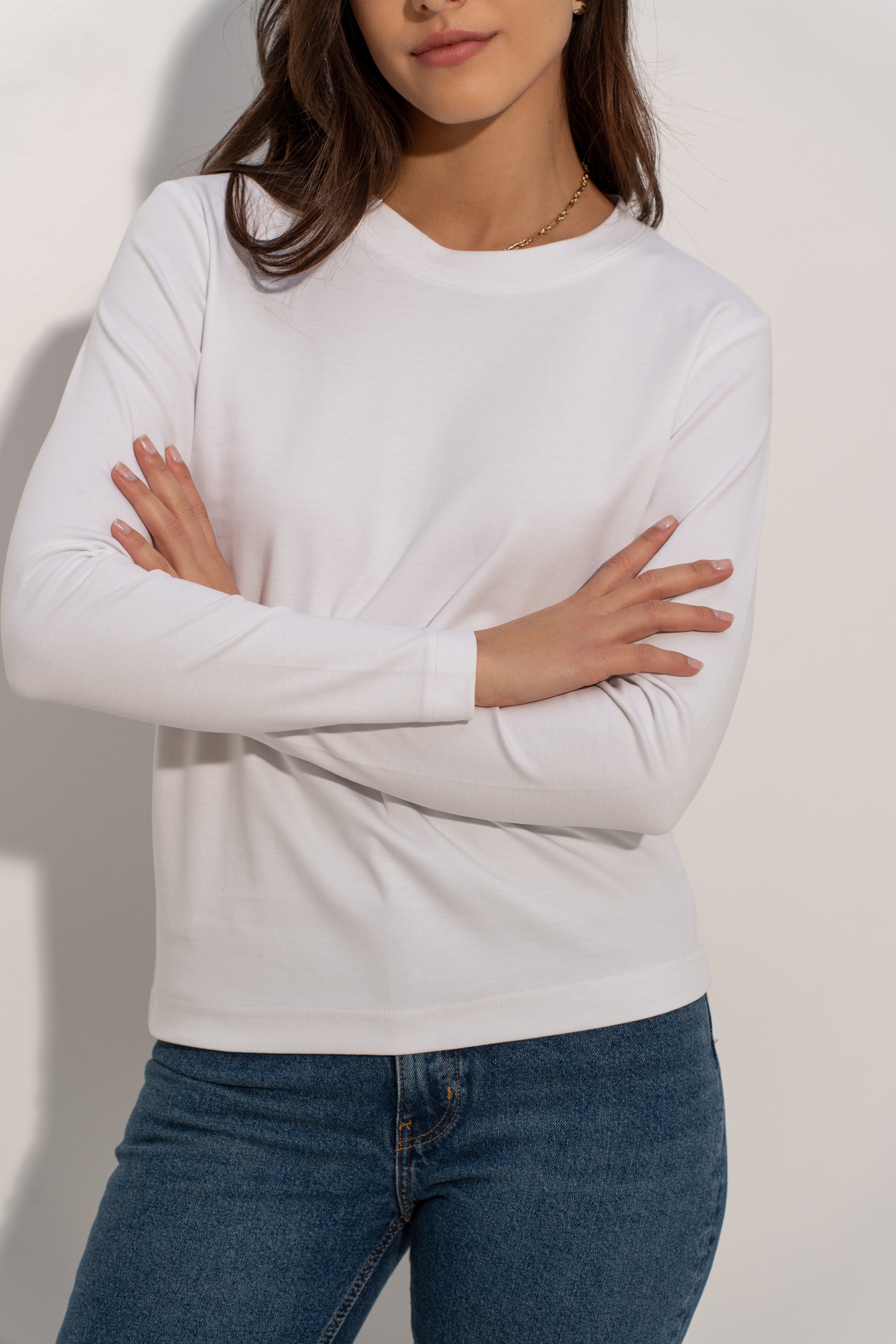 T-shirt 100% coton premium manches longues
