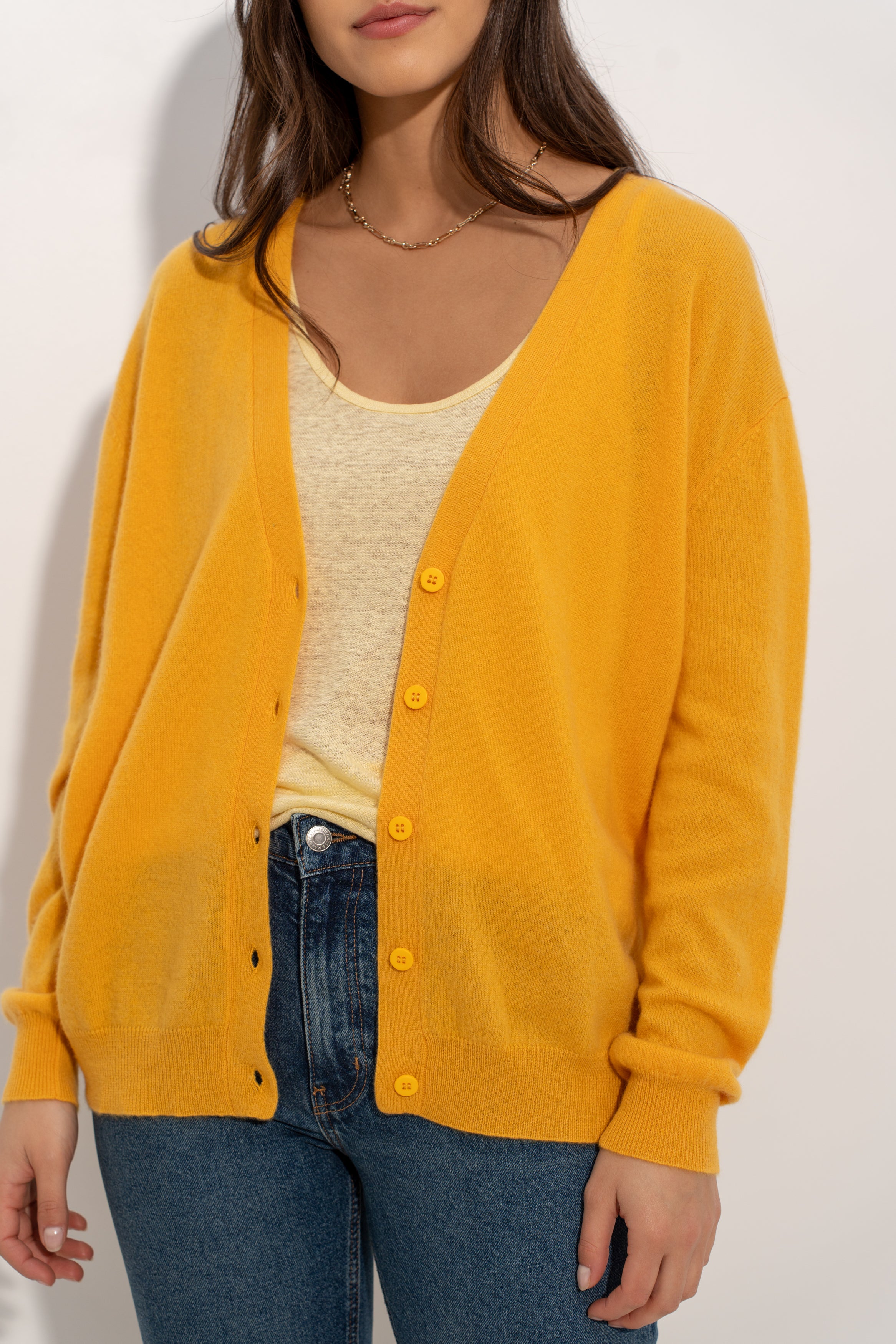 Le Cardigan Cachemire oversize