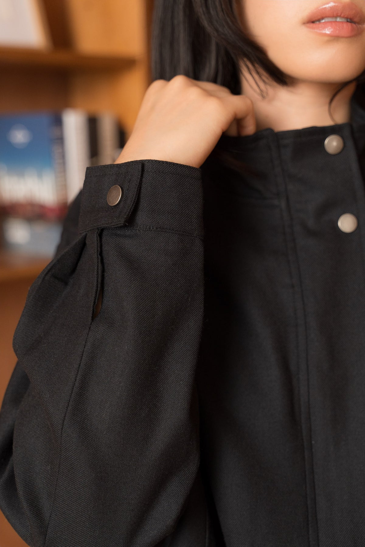 La Veste bomber en Laine