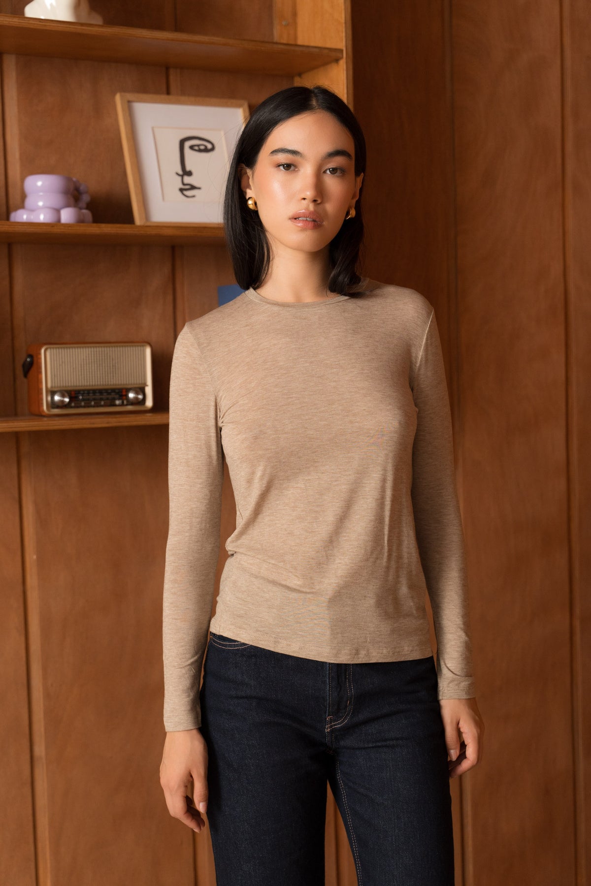 Le Sous-Pull Laine Mérinos manches longues