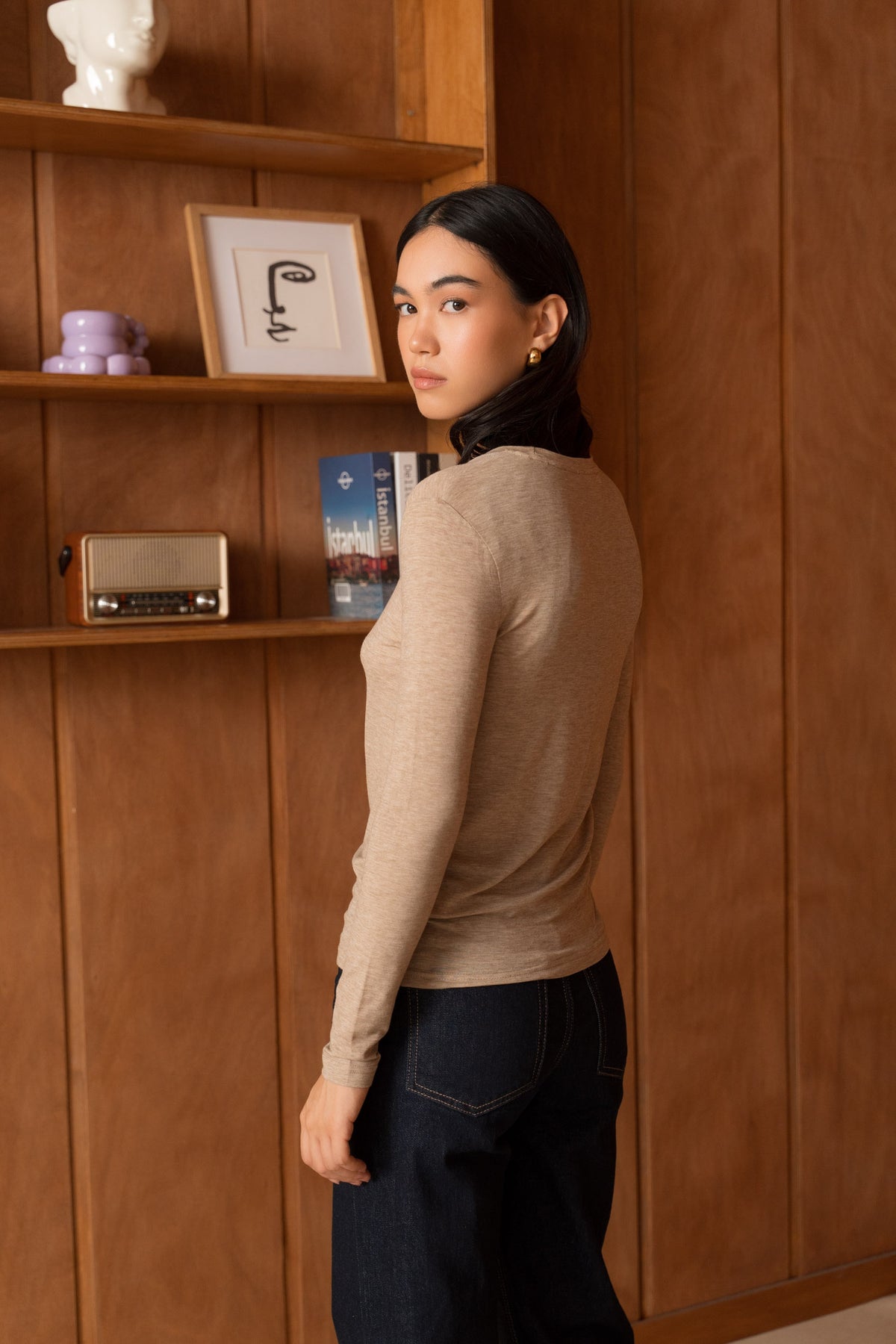 Le Sous-Pull Laine Mérinos manches longues