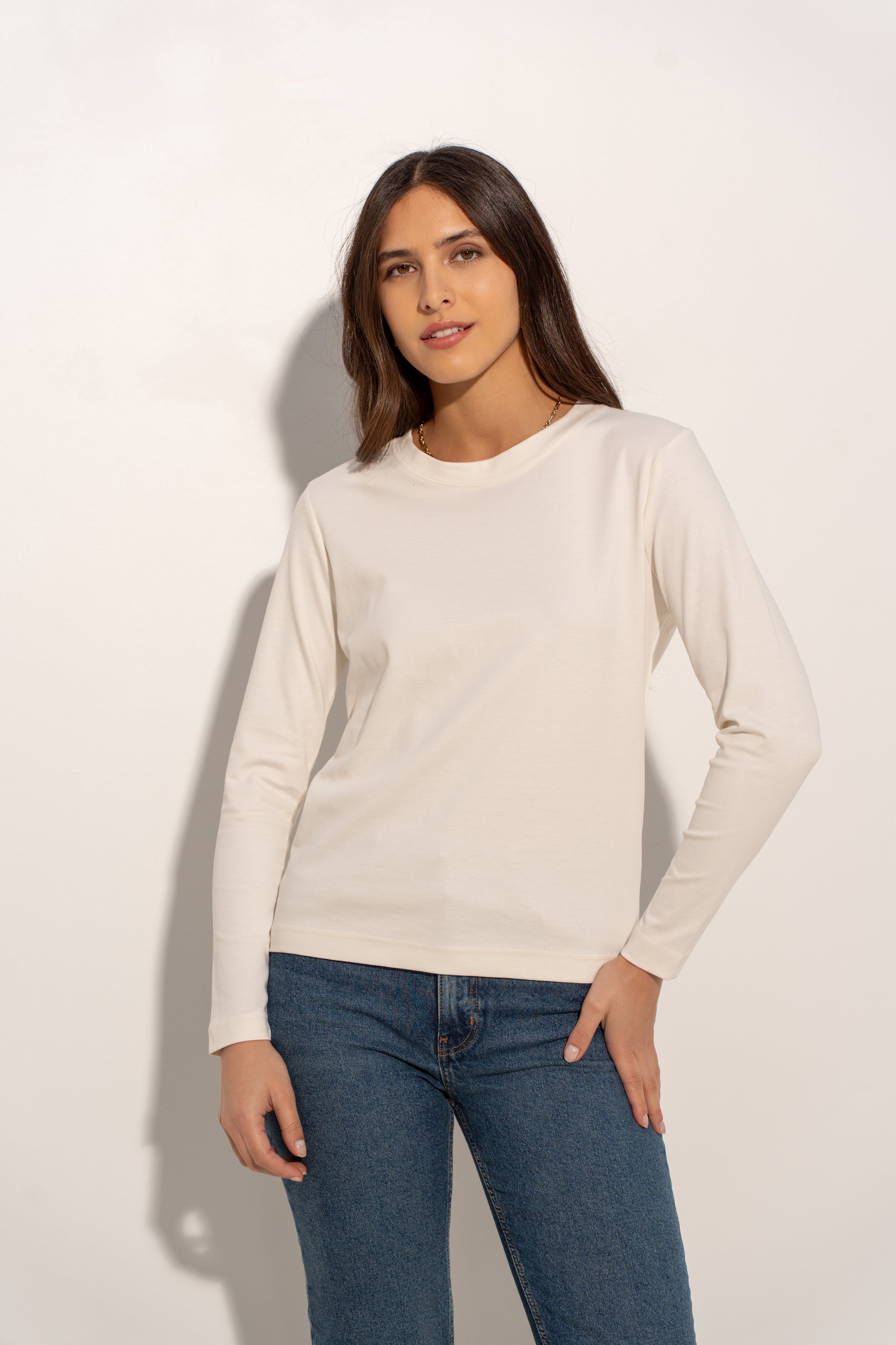 T-shirt 100% coton premium manches longues