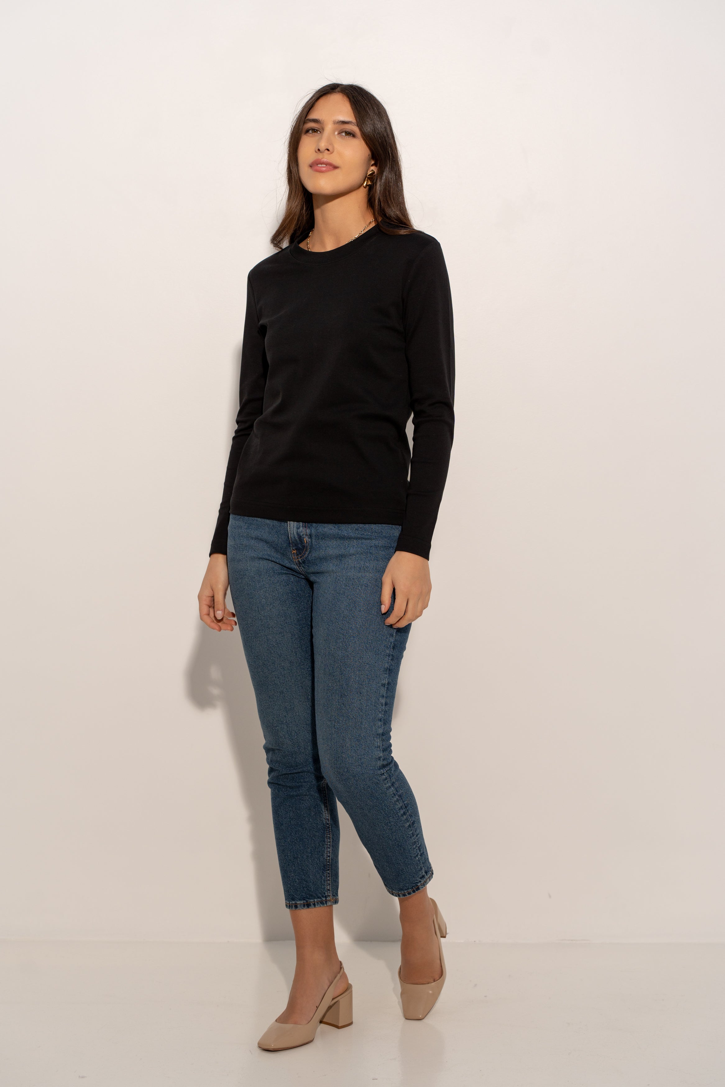 T-shirt 100% coton premium manches longues