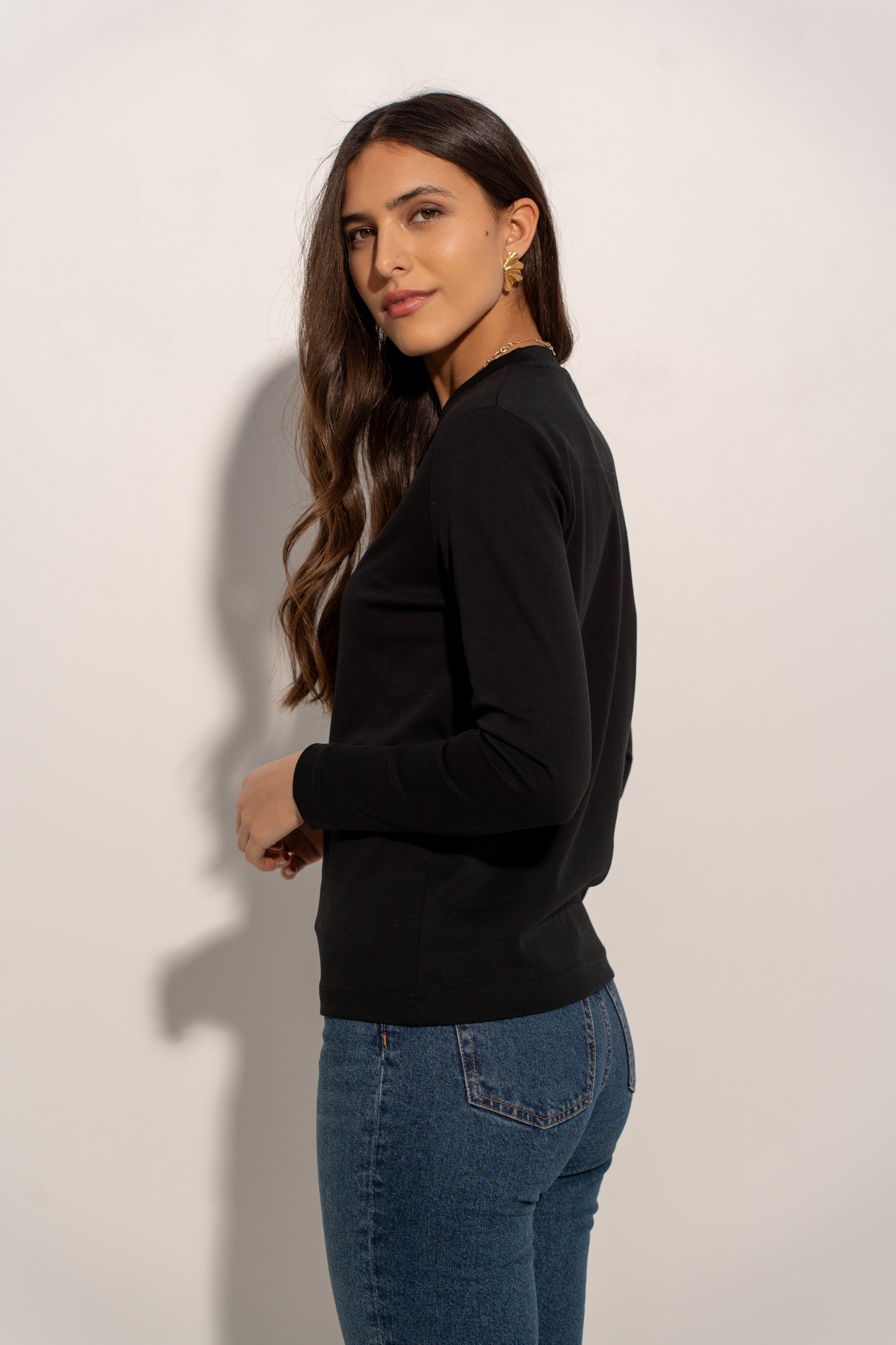 T-shirt 100% coton premium manches longues