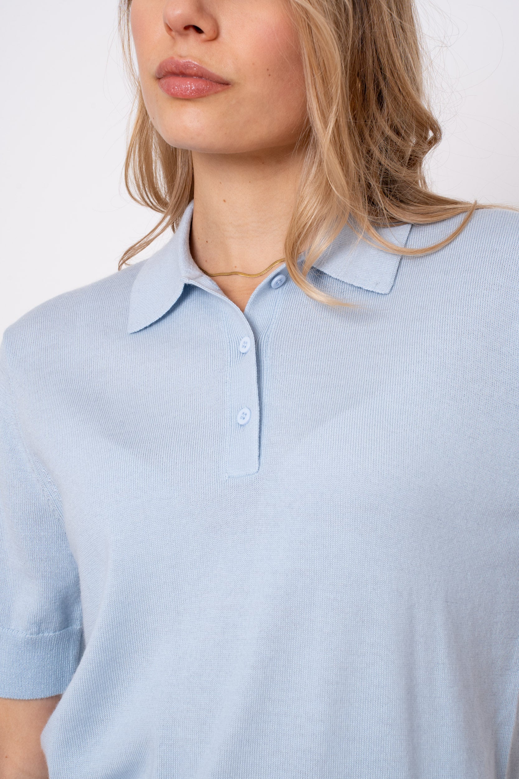 Polo 100% laine mérinos manches courtes