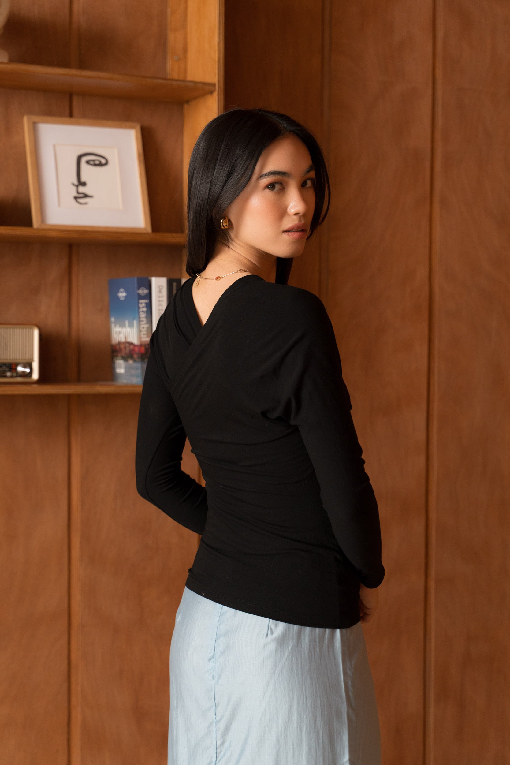Le Sous-Pull Laine Mérinos cache-cœur
