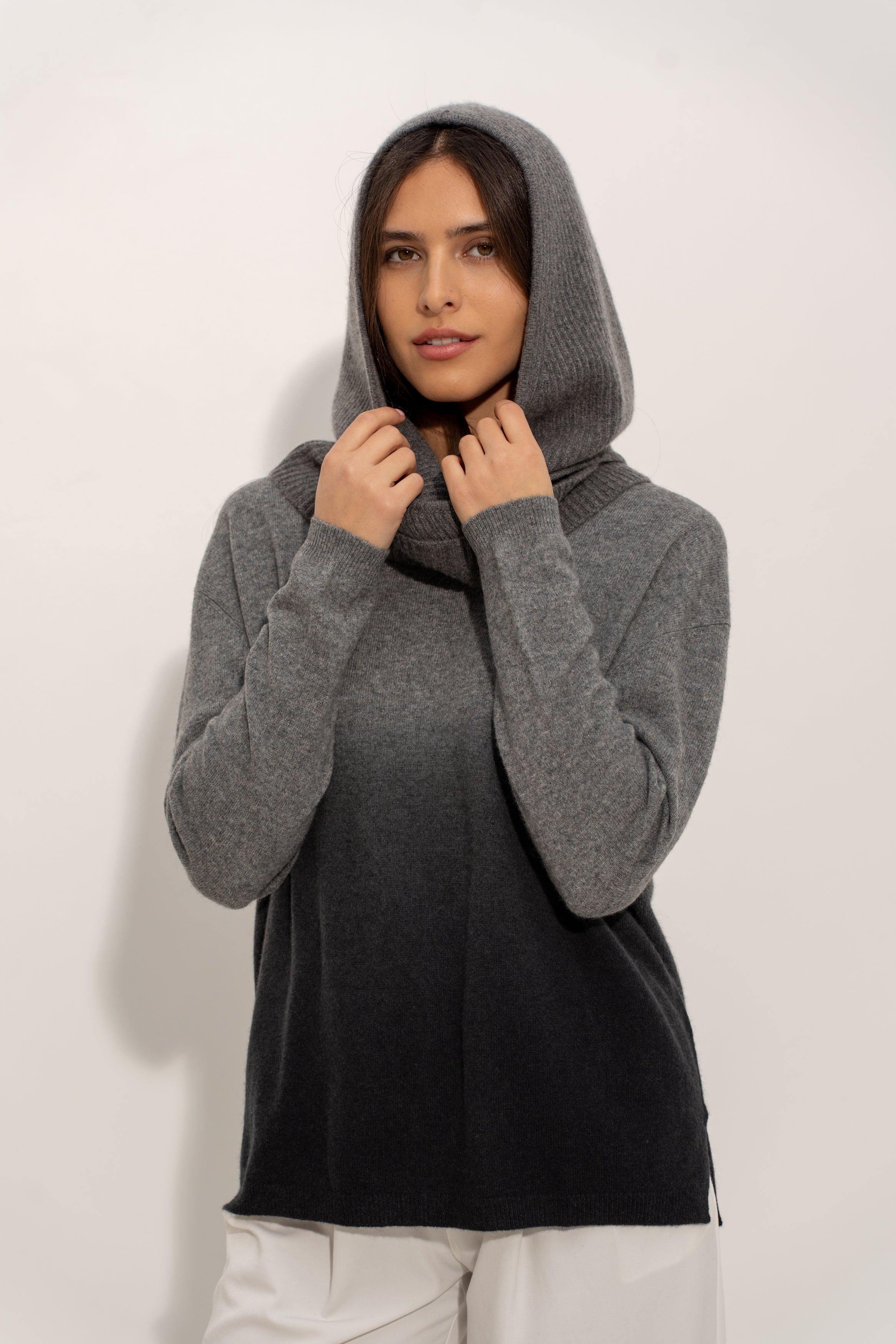 Cagoule 100% cachemire