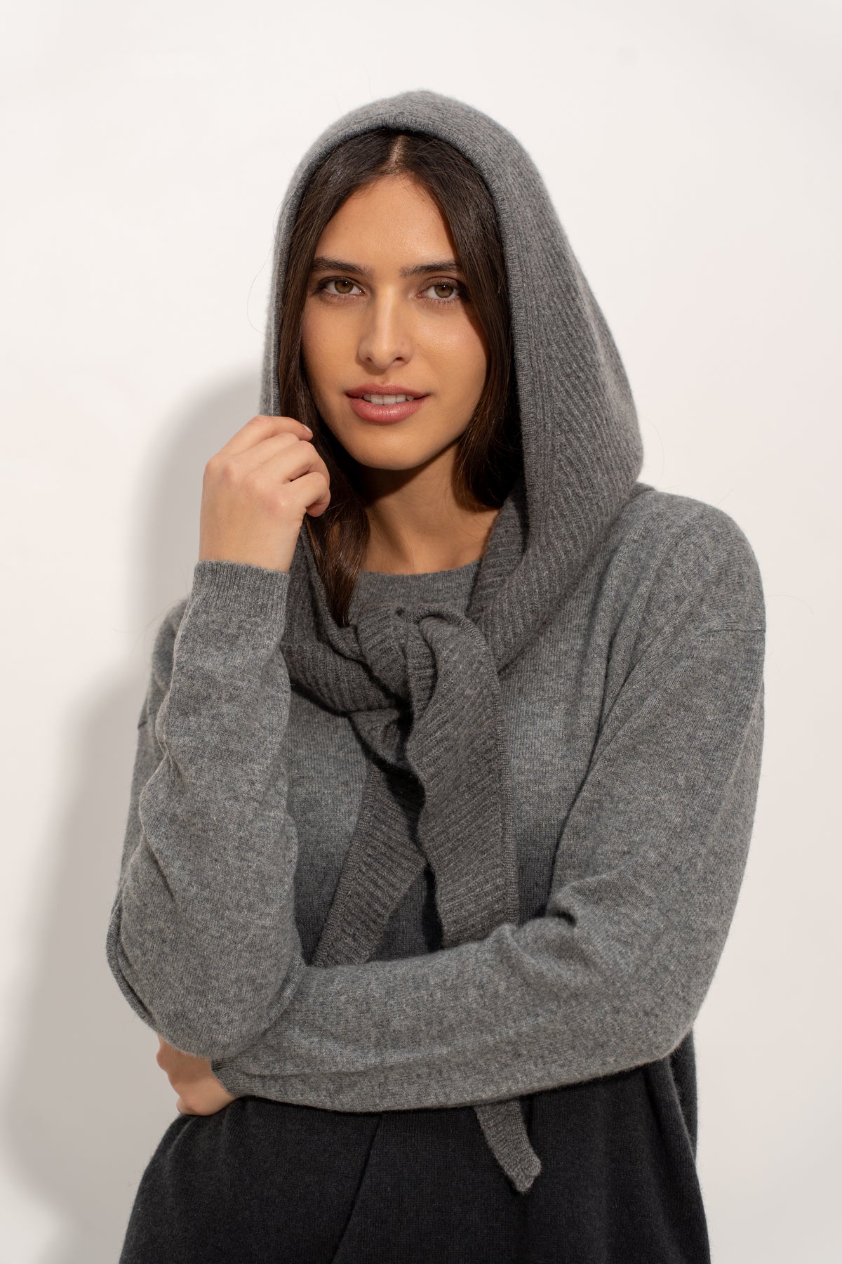 Cagoule 100% cachemire