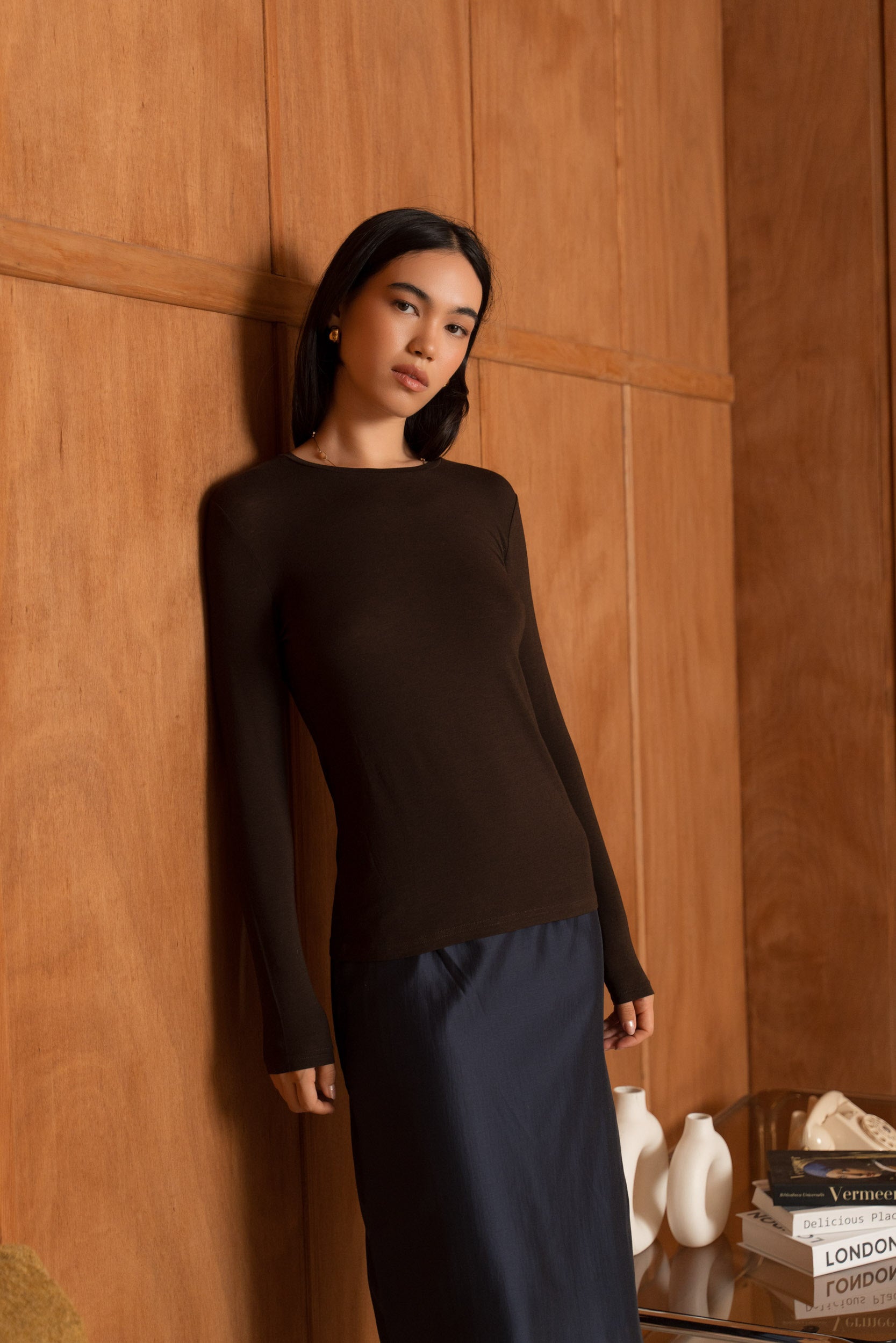 Le Sous-Pull Laine Mérinos manches longues