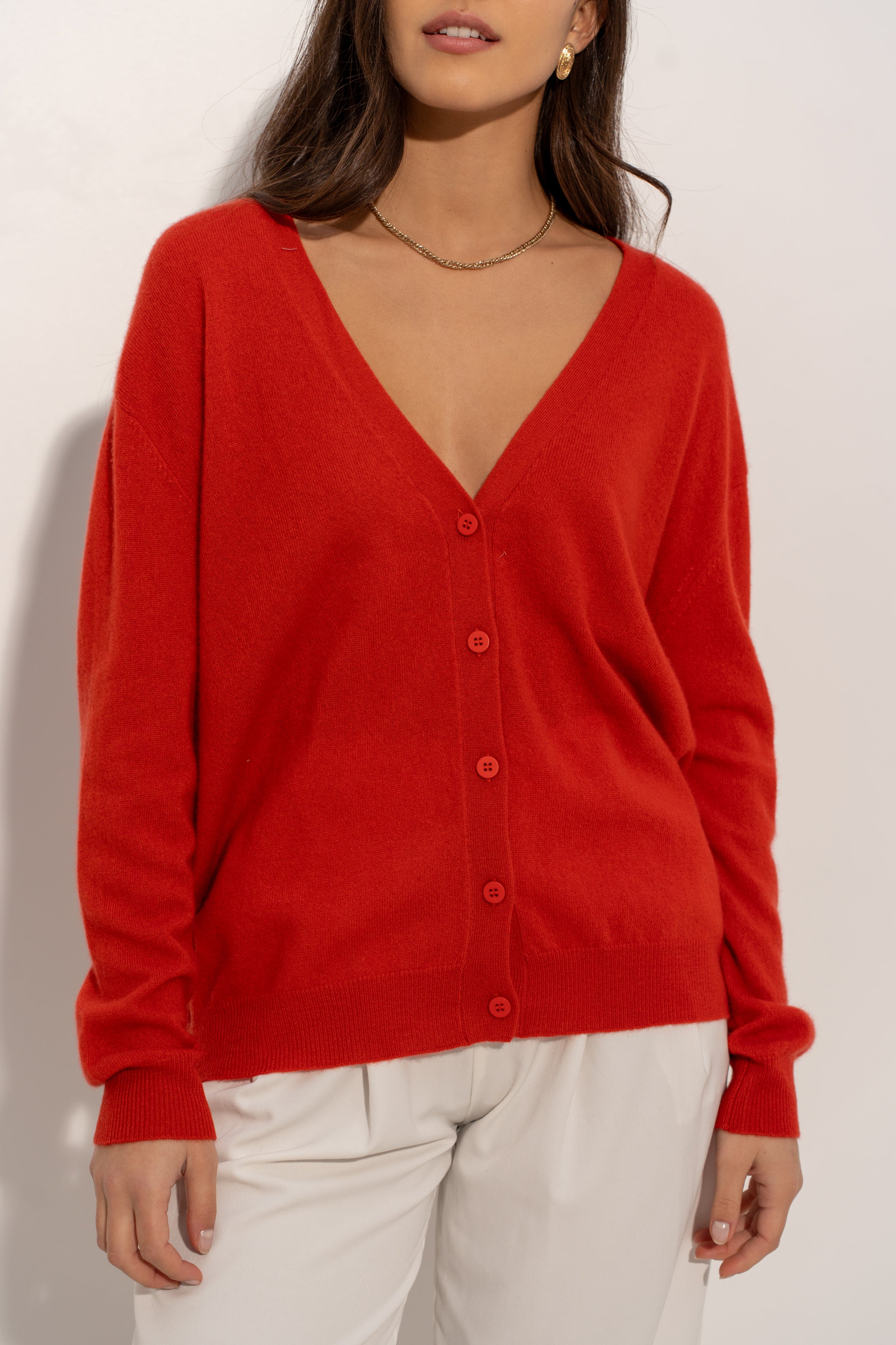 Le Cardigan Cachemire oversize
