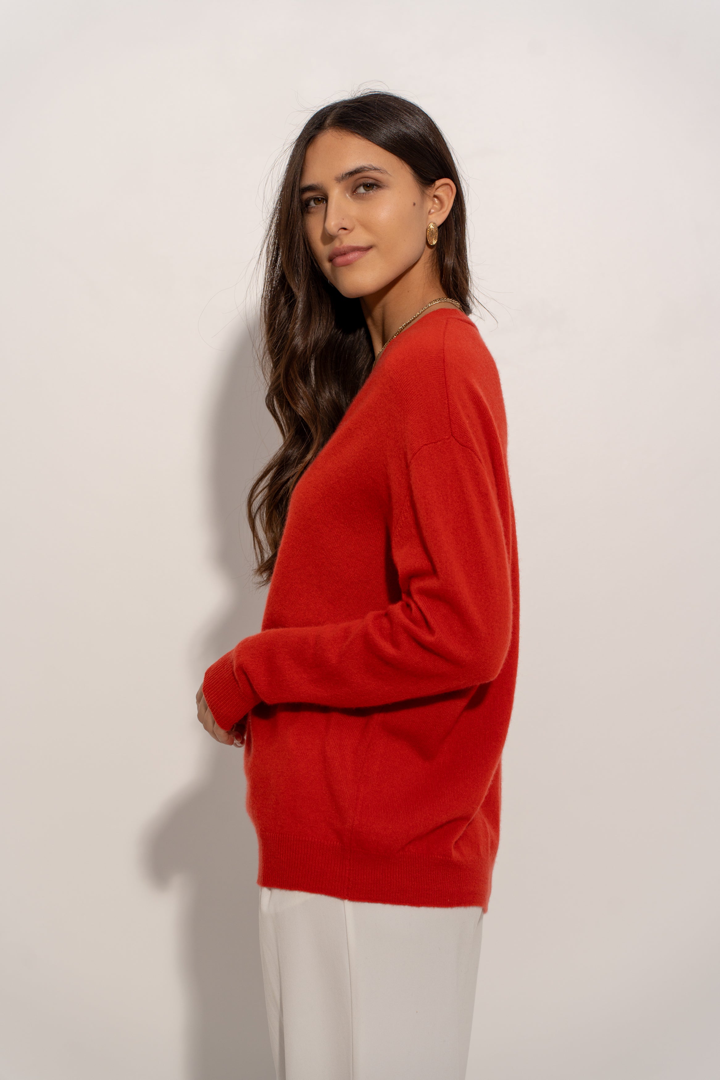 Le Cardigan Cachemire oversize