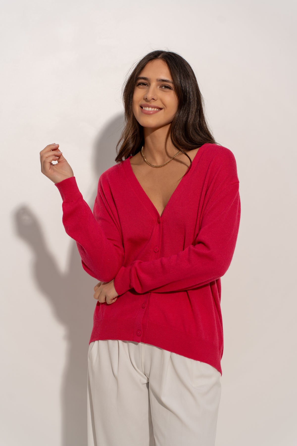 Le Cardigan Cachemire oversize