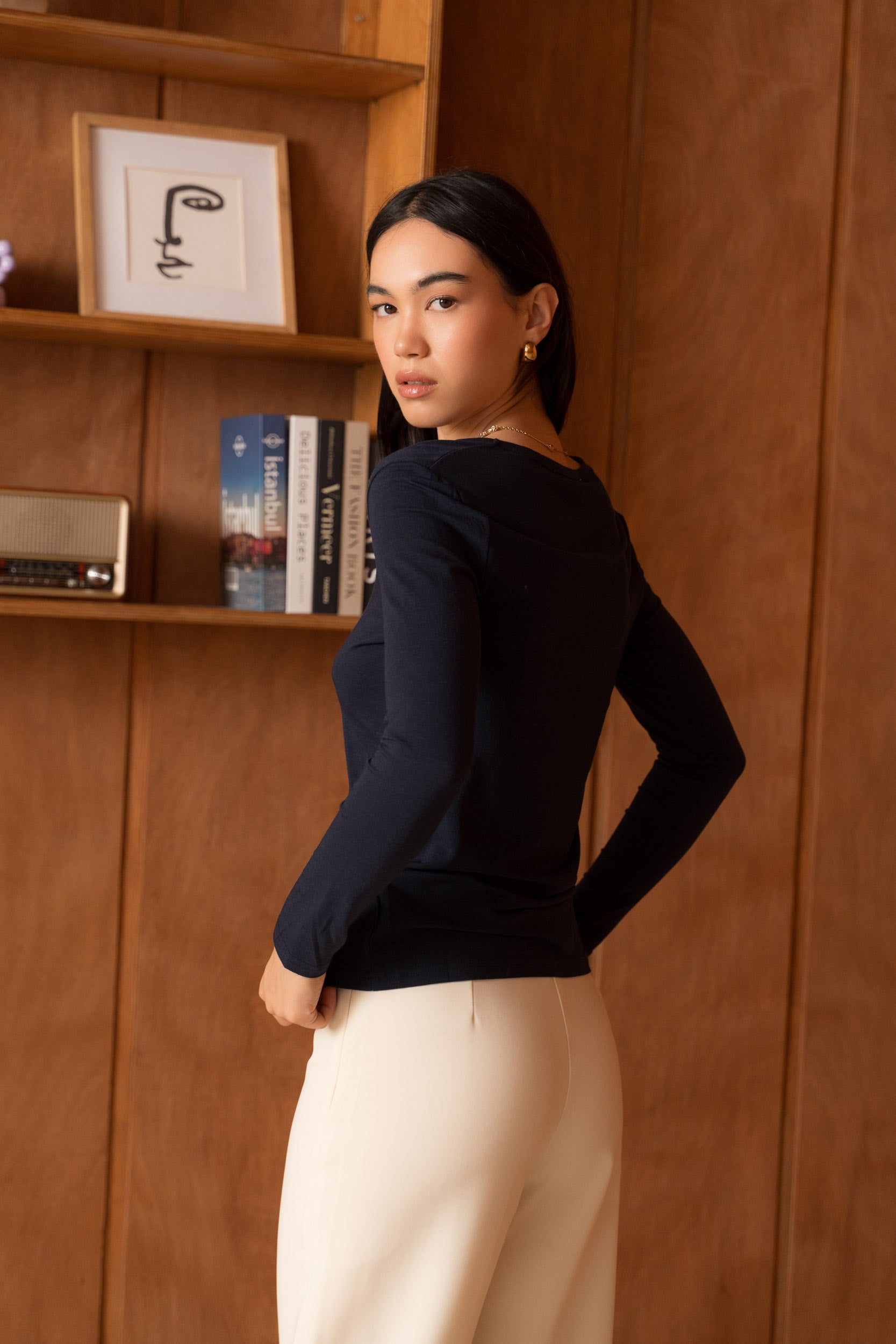 Le Sous-Pull Laine Mérinos col V