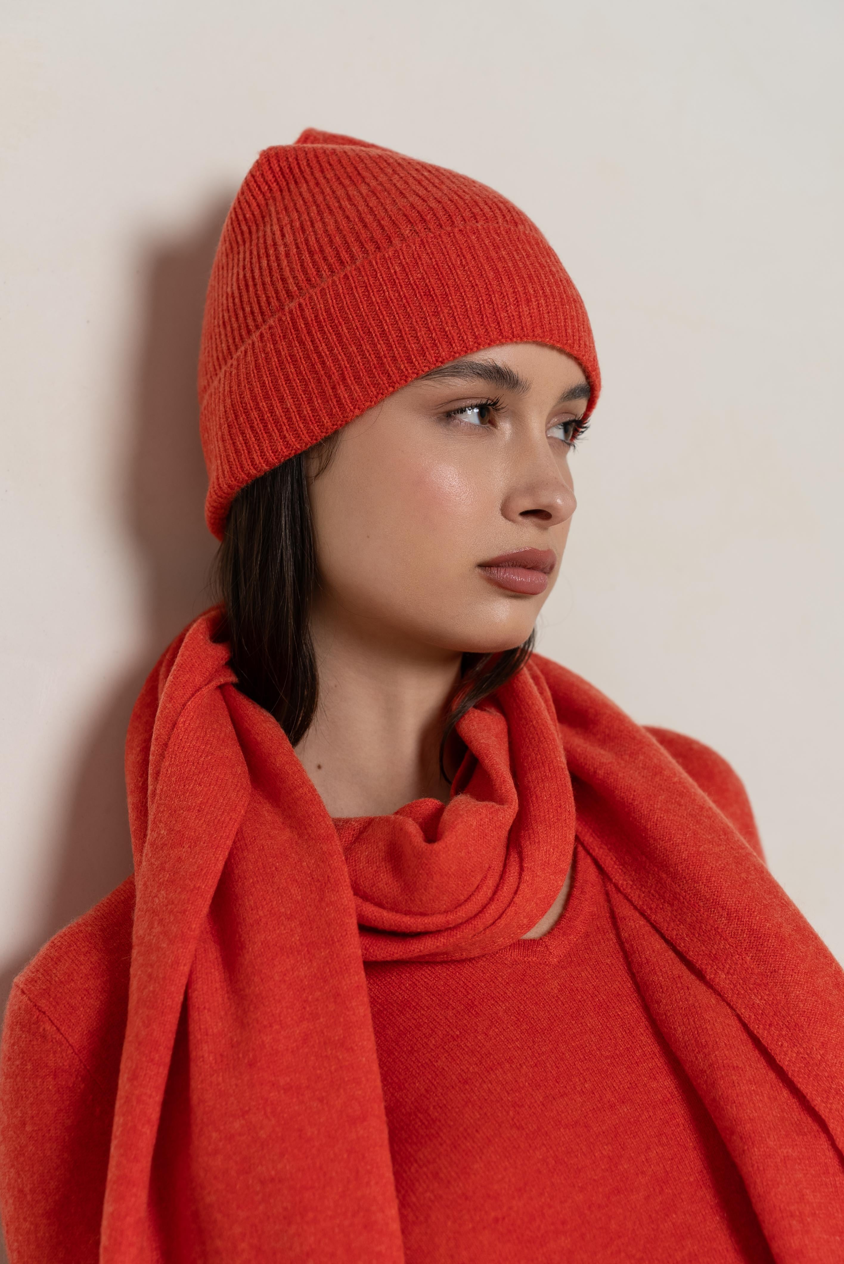 Bonnet 100% cachemire