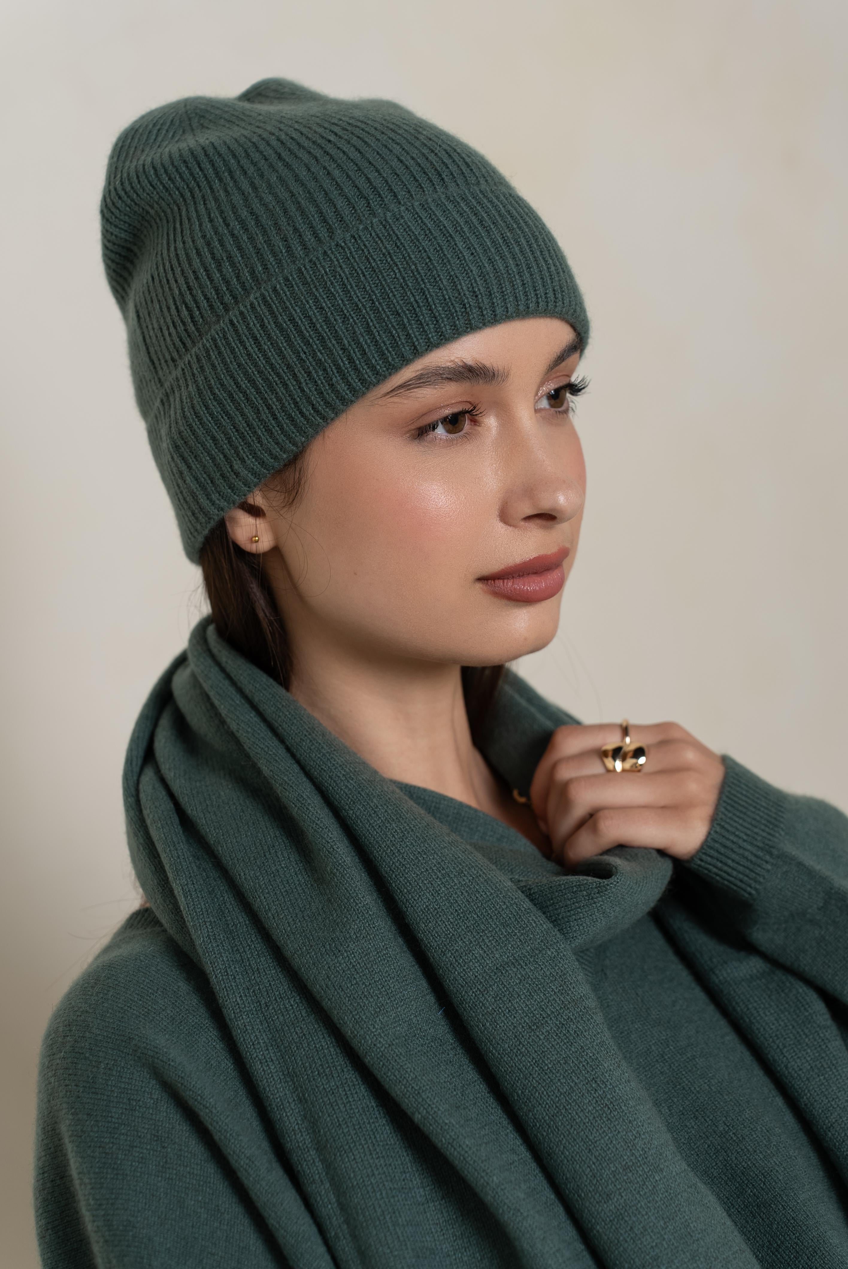 Bonnet 100% cachemire