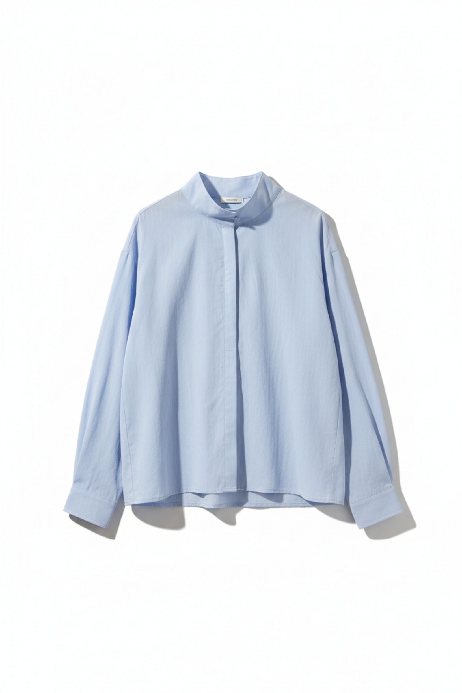 Chemise 100% lyocell col montant
