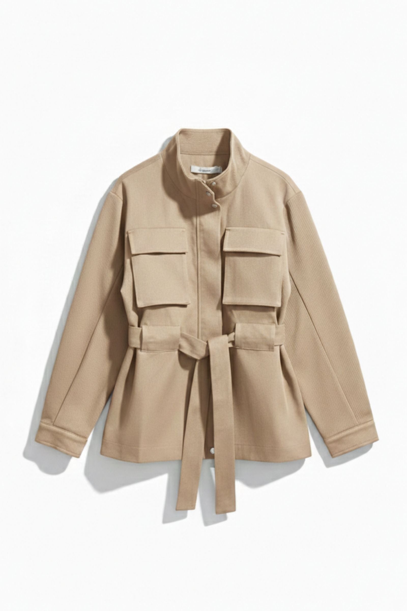 Veste saharienne coton & lyocell