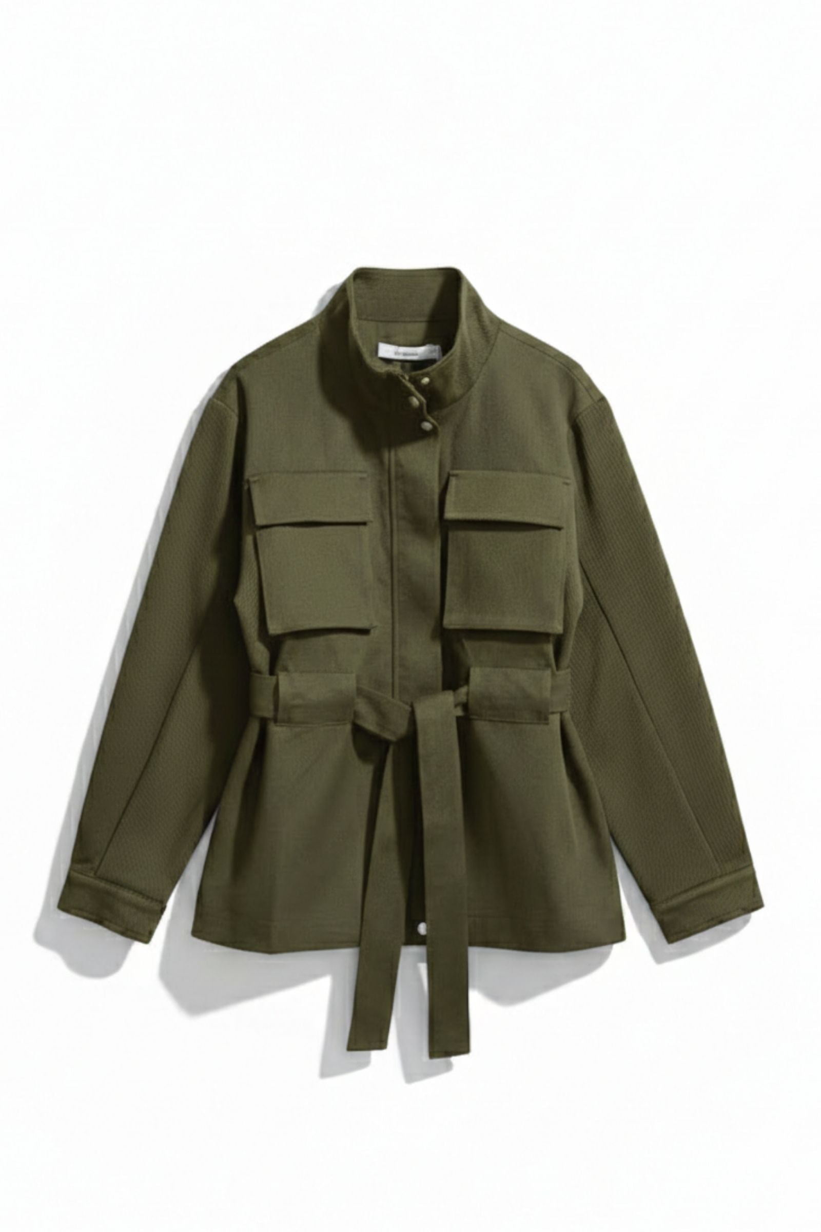 Veste saharienne coton & lyocell