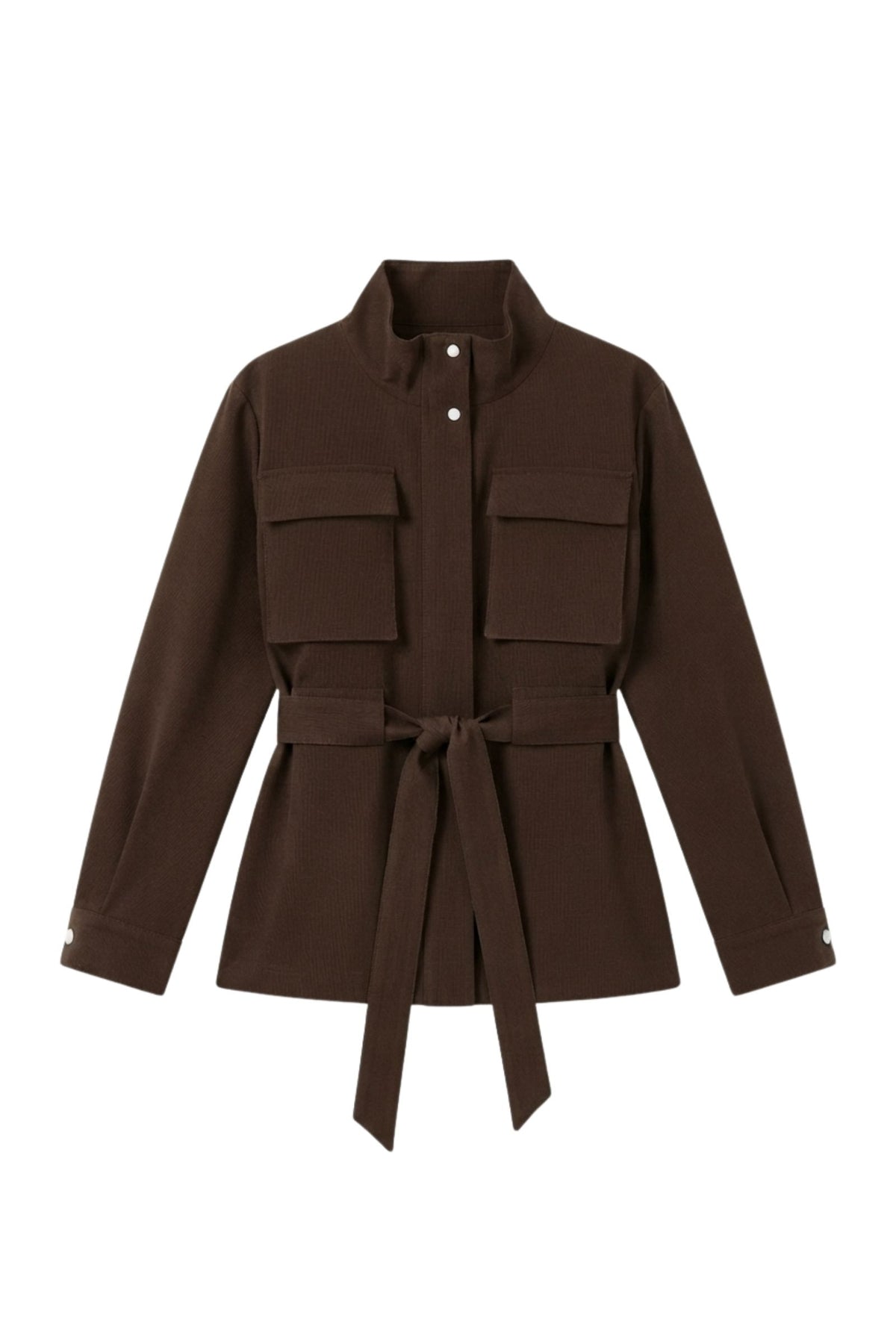 Veste saharienne coton & lyocell