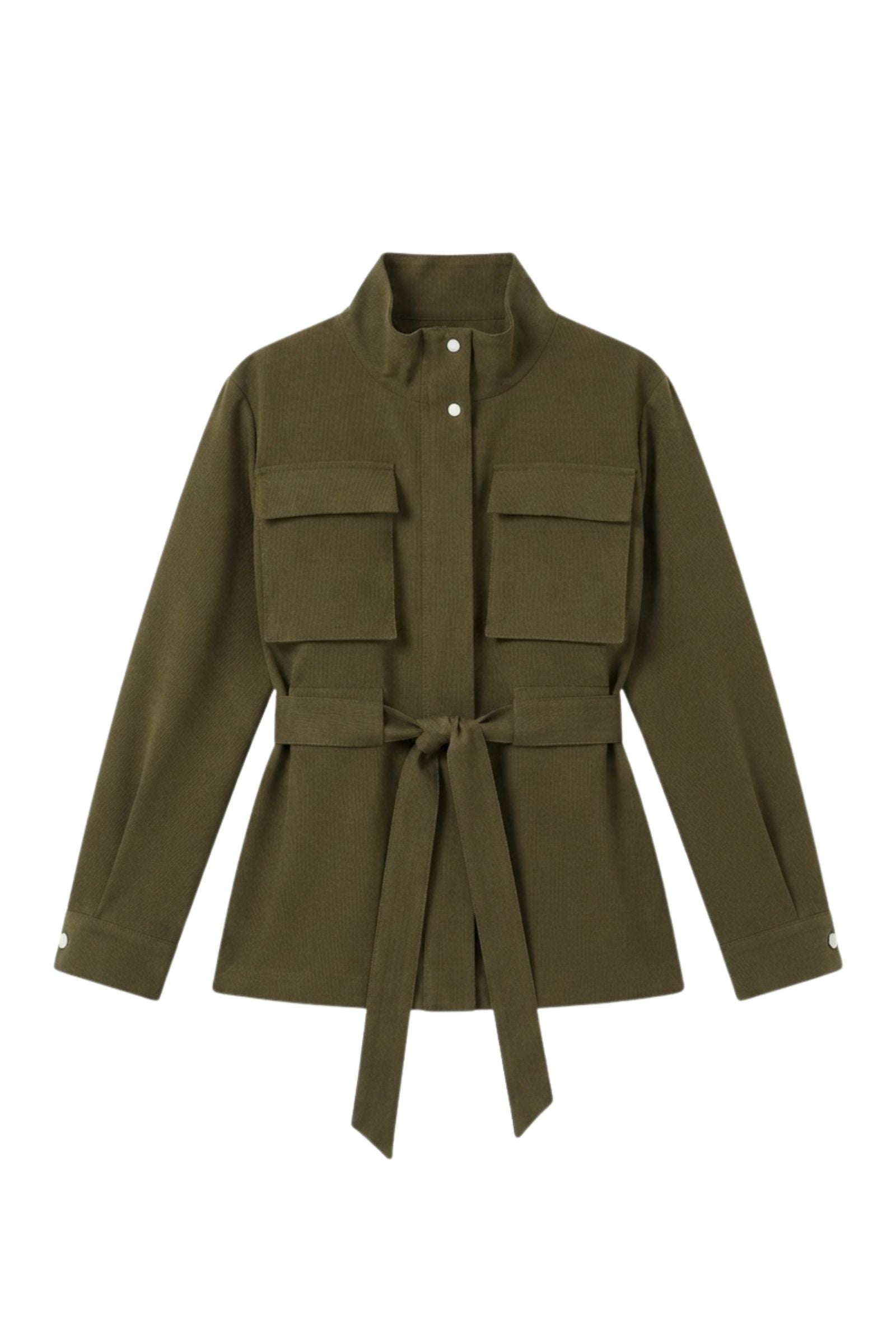 Veste saharienne coton & lyocell