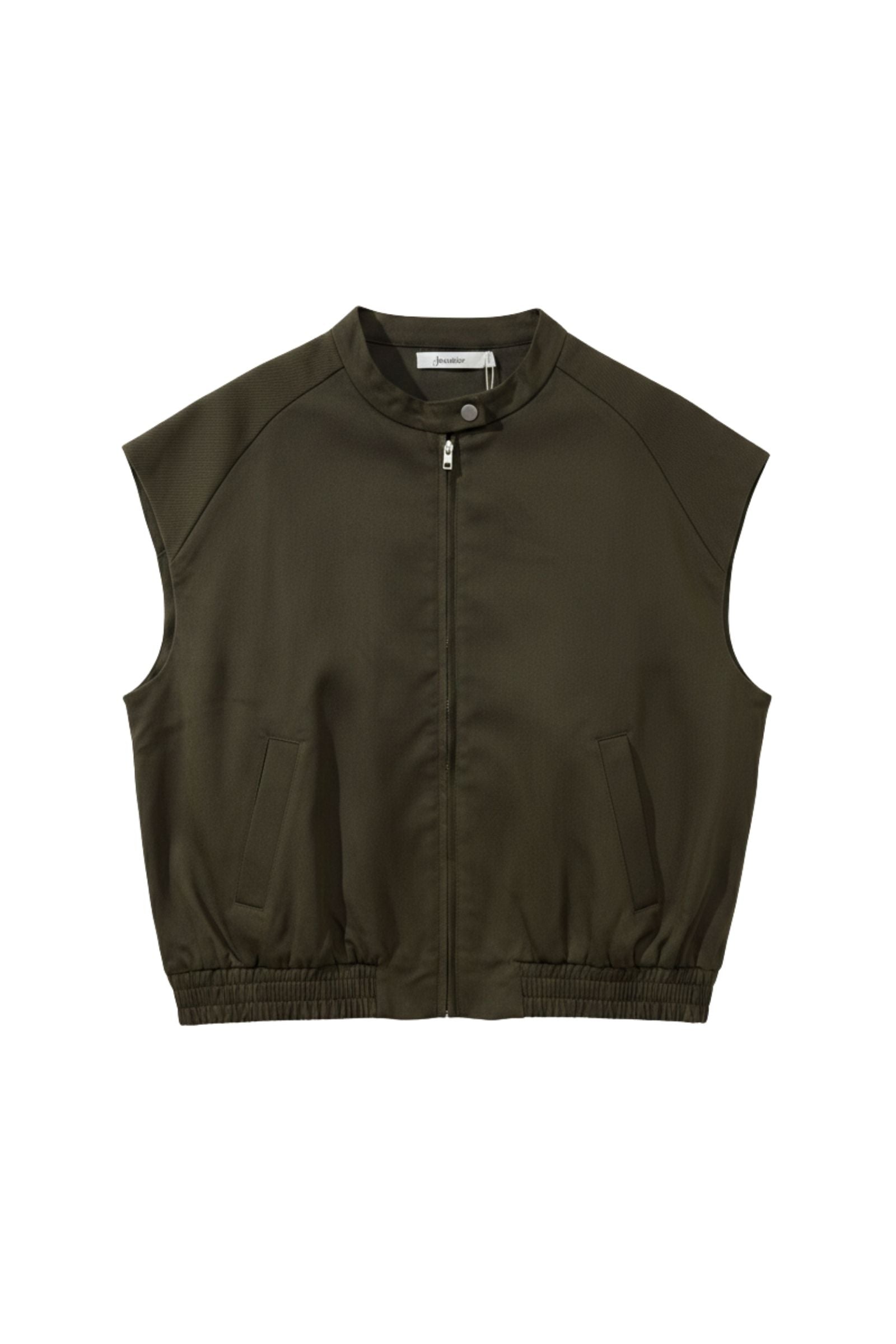 Veste sans manche coton & lyocell