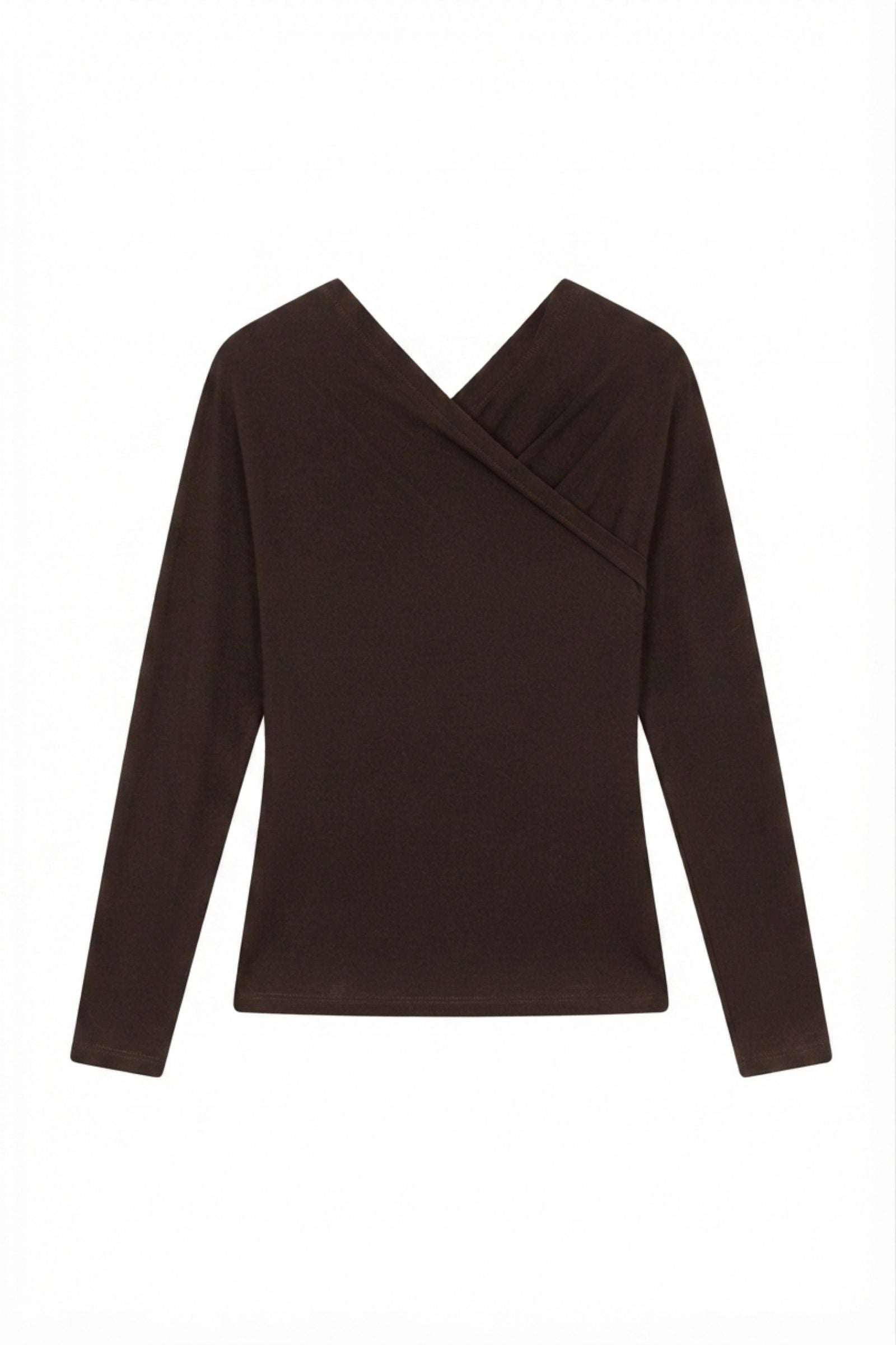Le Sous-Pull Laine Mérinos cache-cœur