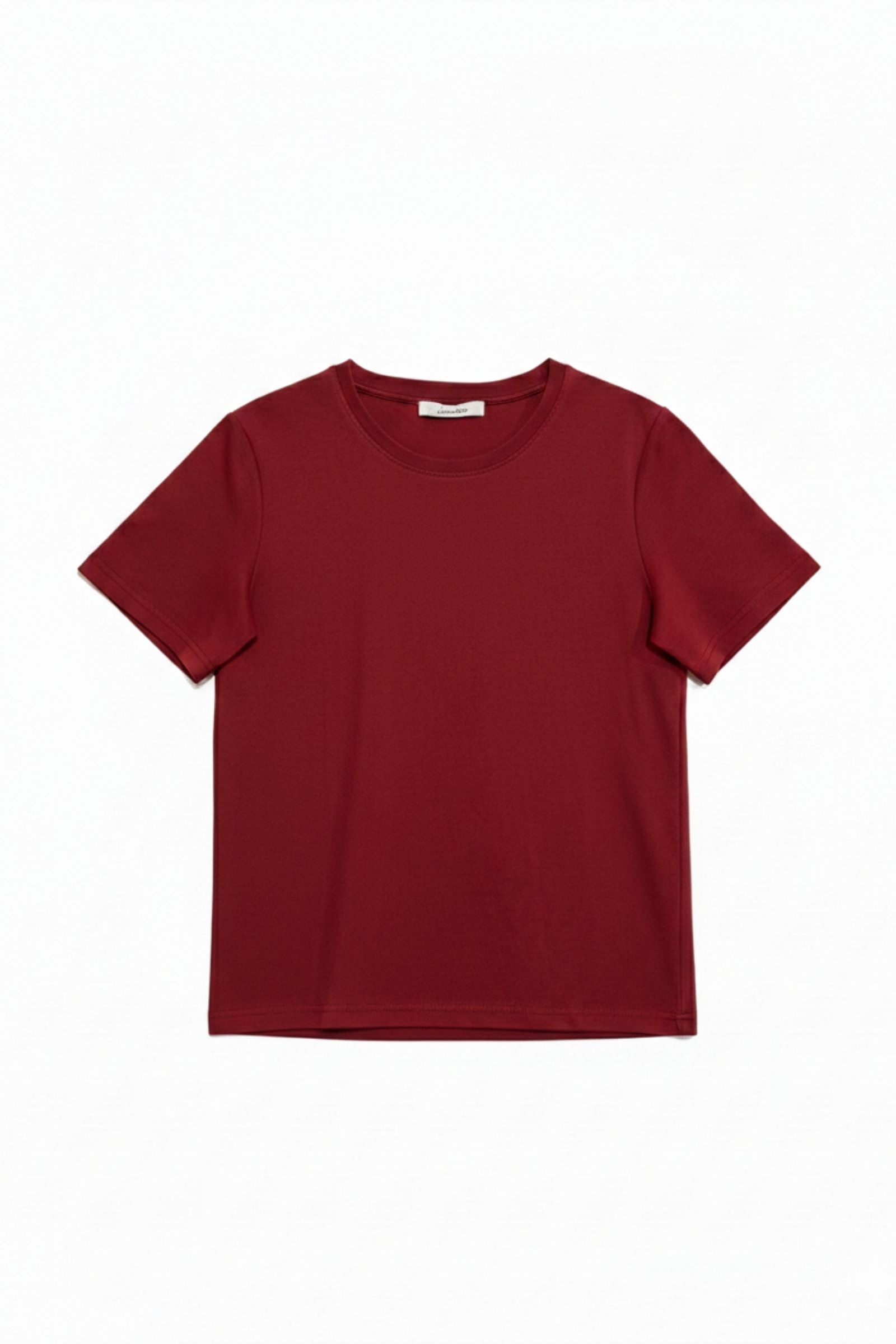 T-shirt col rond 100% coton premium manches courtes