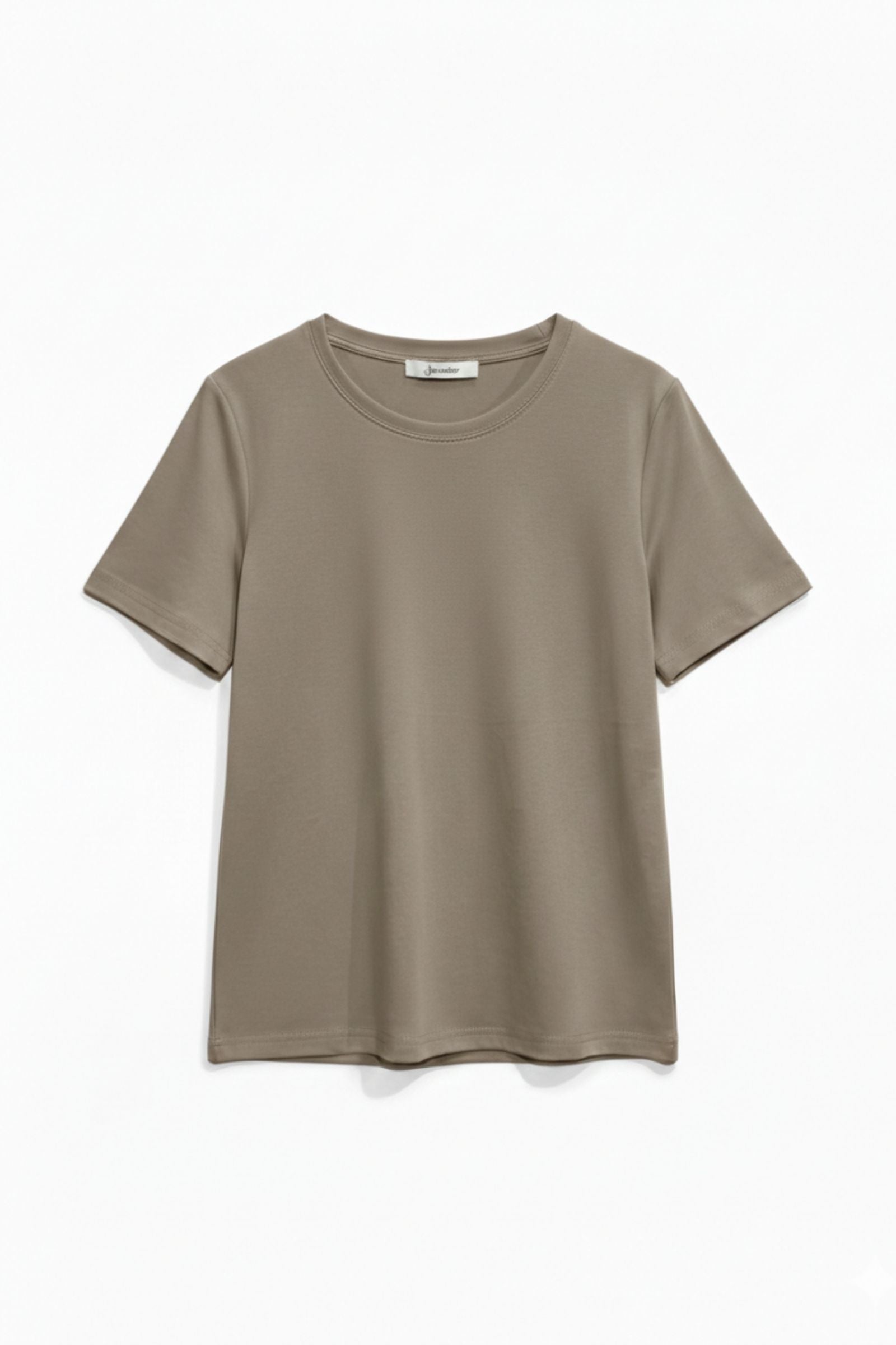 T-shirt col rond 100% coton premium manches courtes