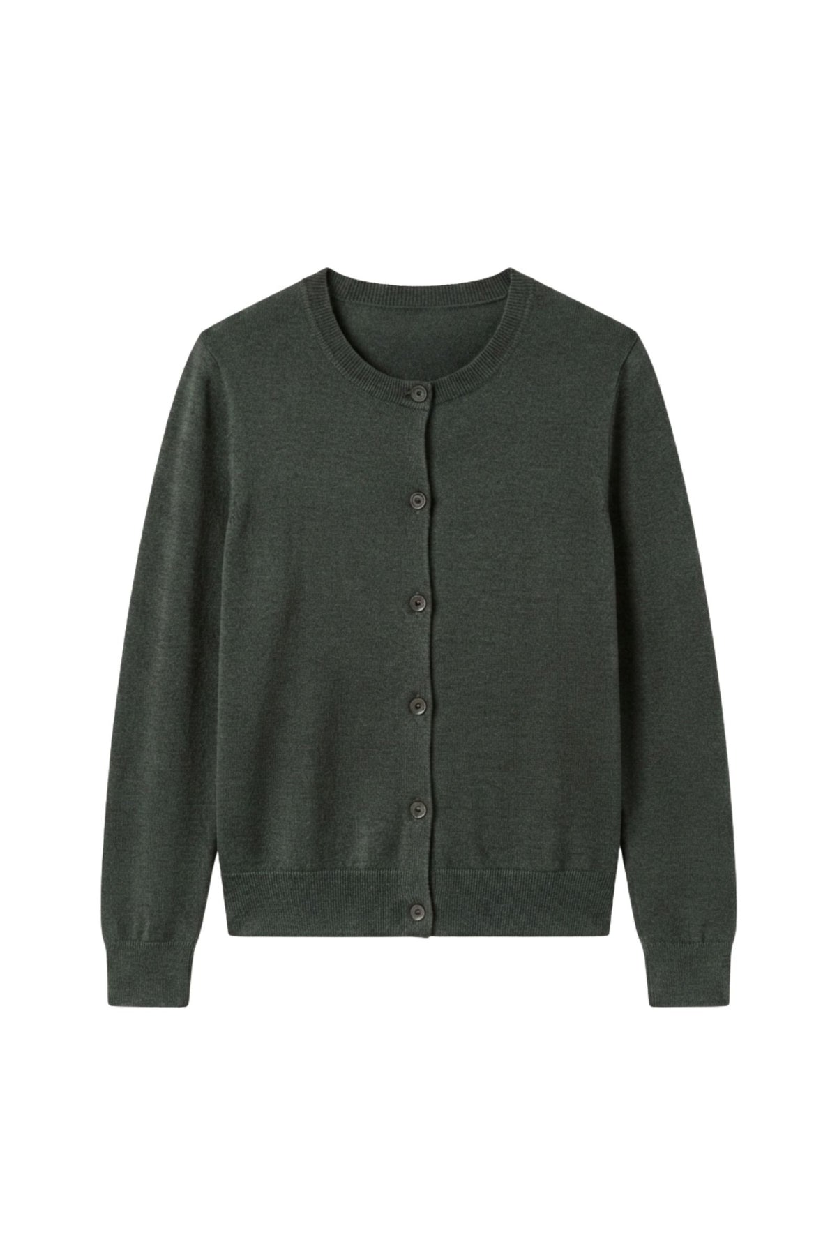 Cardigan 100% laine mérinos manches longues