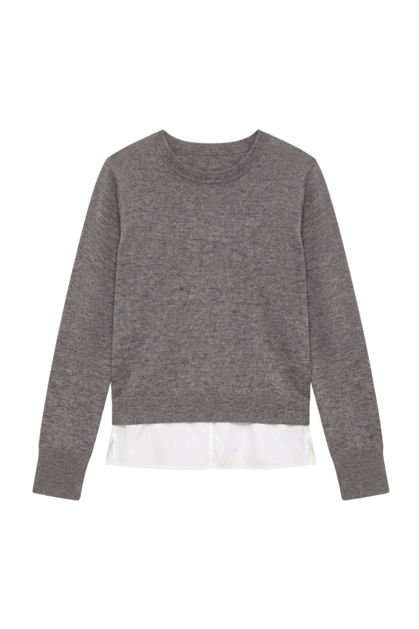 Le Pull Laine Mérinos à volants