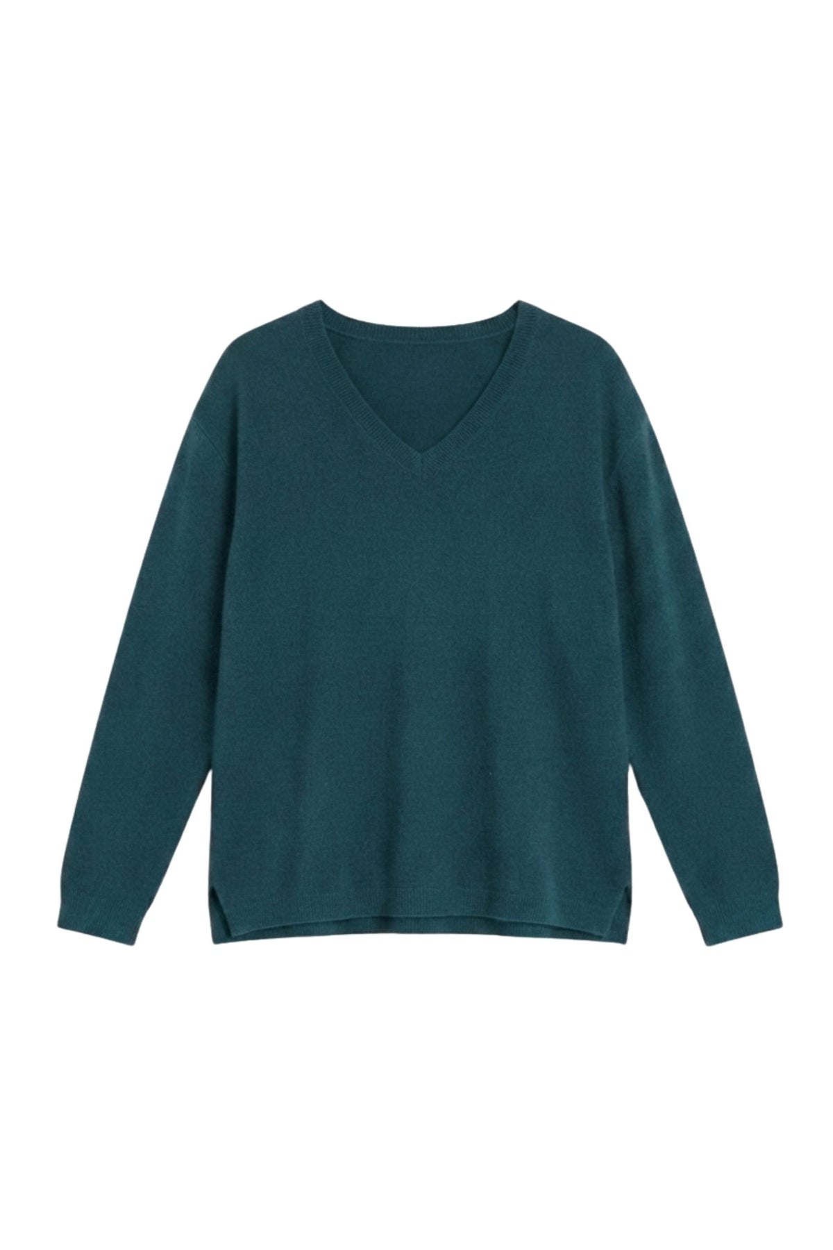 Pull 100% cachemire col V oversize
