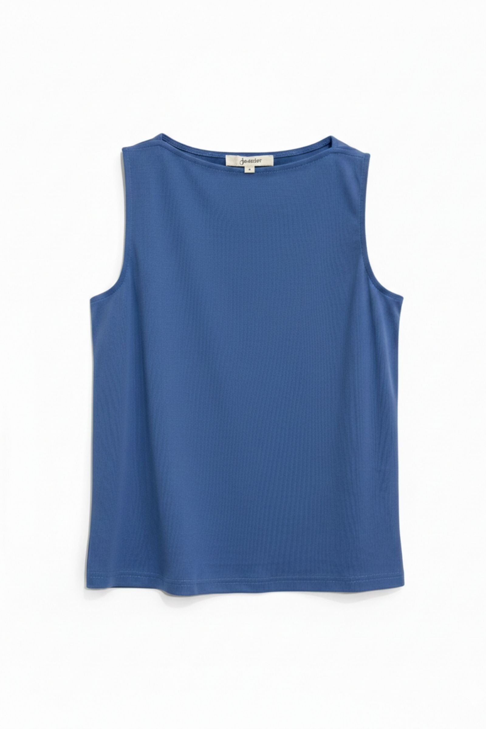 Débardeur 100% coton premium col bateau