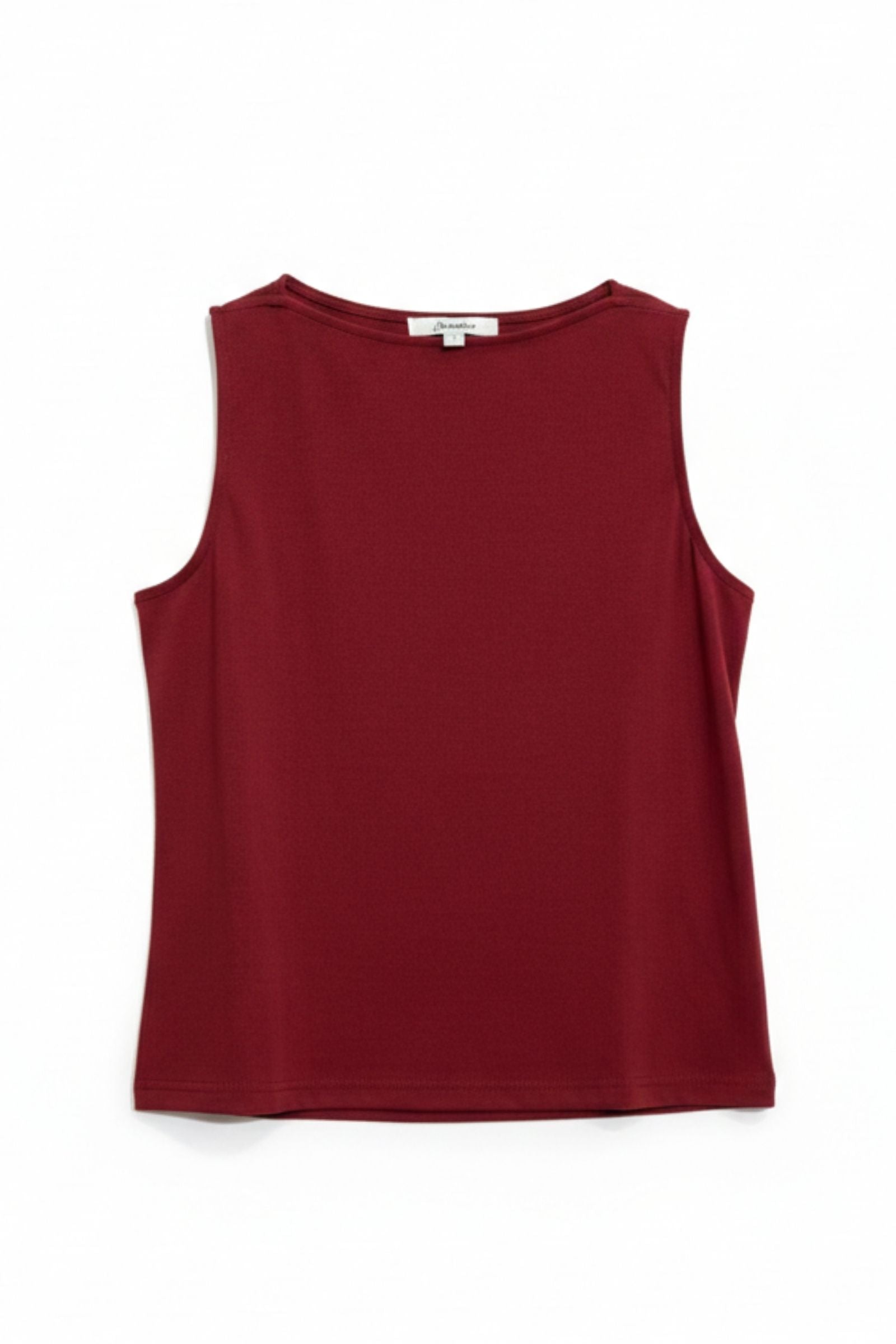 Débardeur 100% coton premium col bateau
