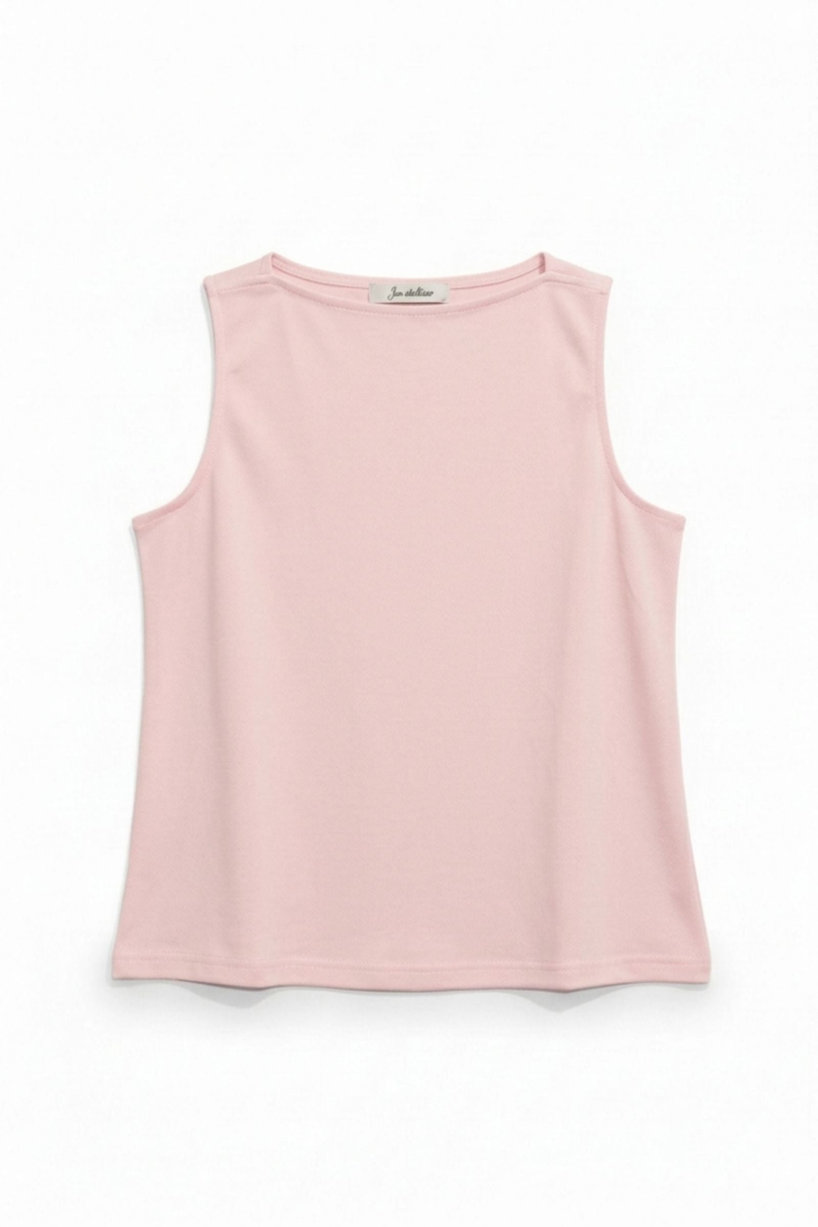 Débardeur 100% coton premium col bateau