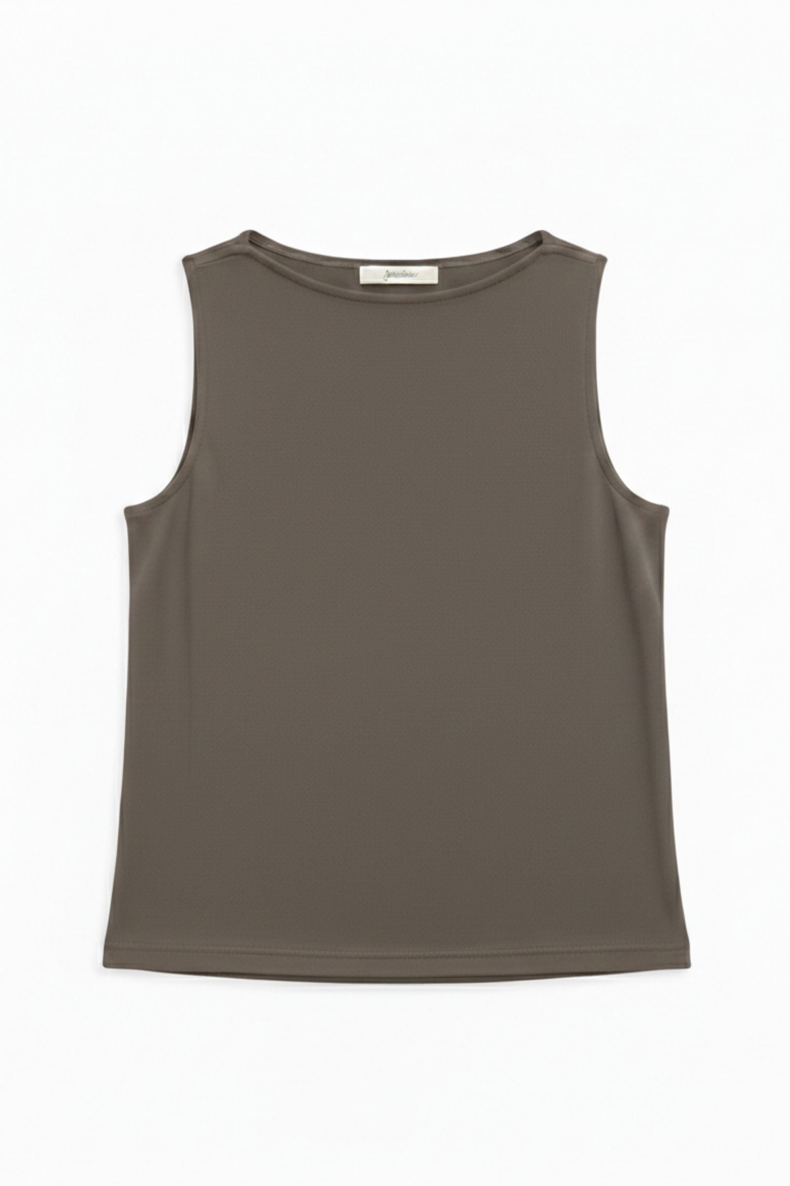 Débardeur 100% coton premium col bateau
