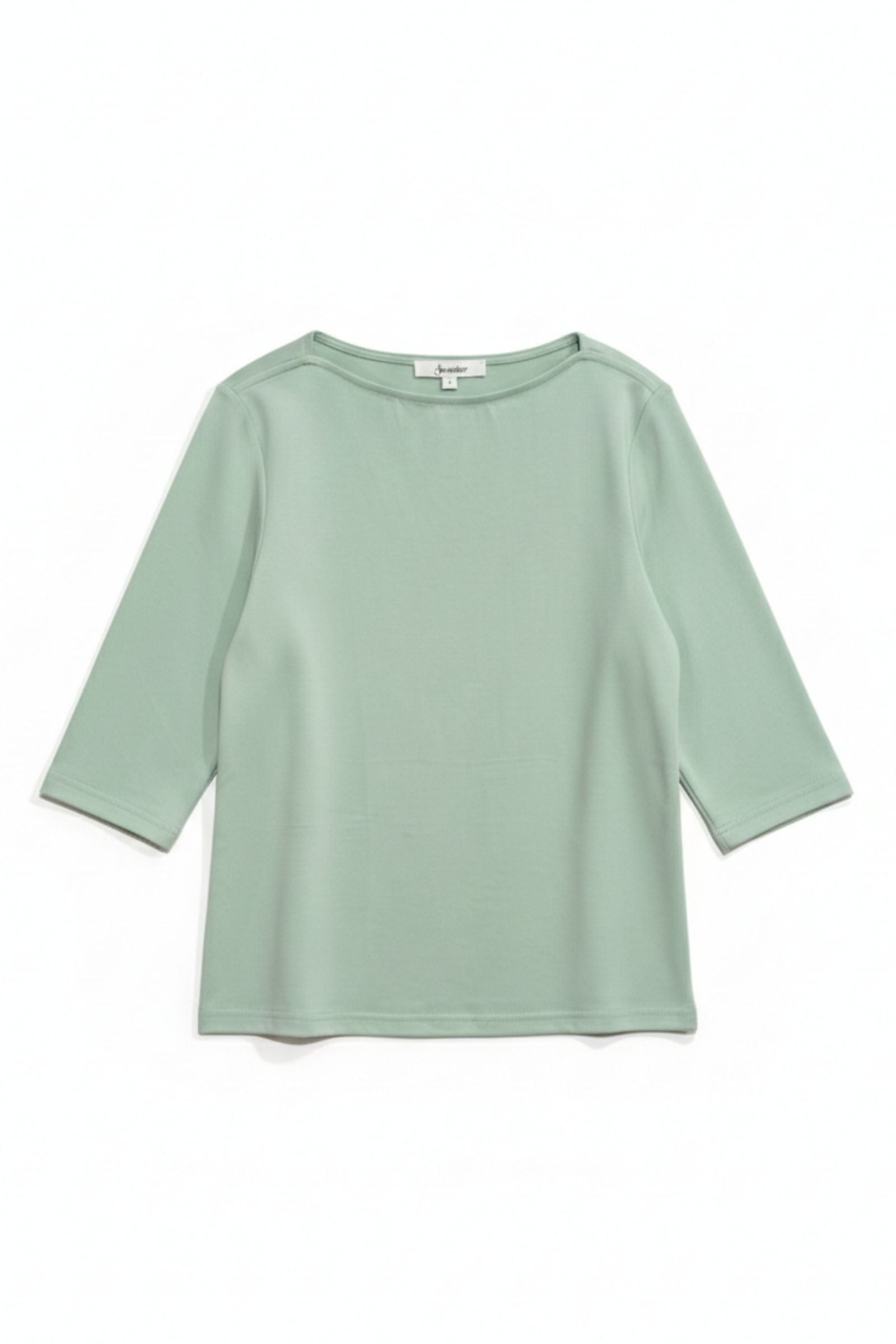 Top 100% coton premium manches courtes col bateau