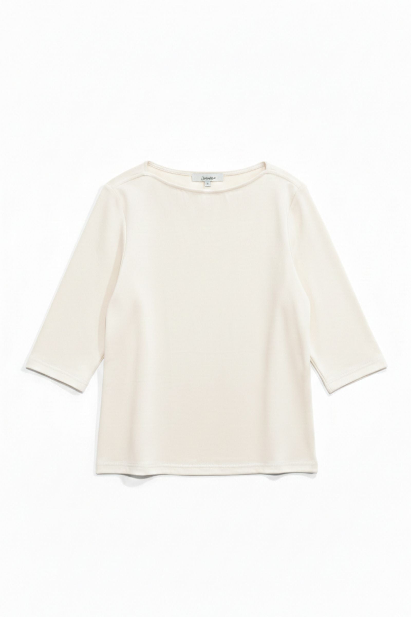 Top 100% coton premium manches courtes col bateau
